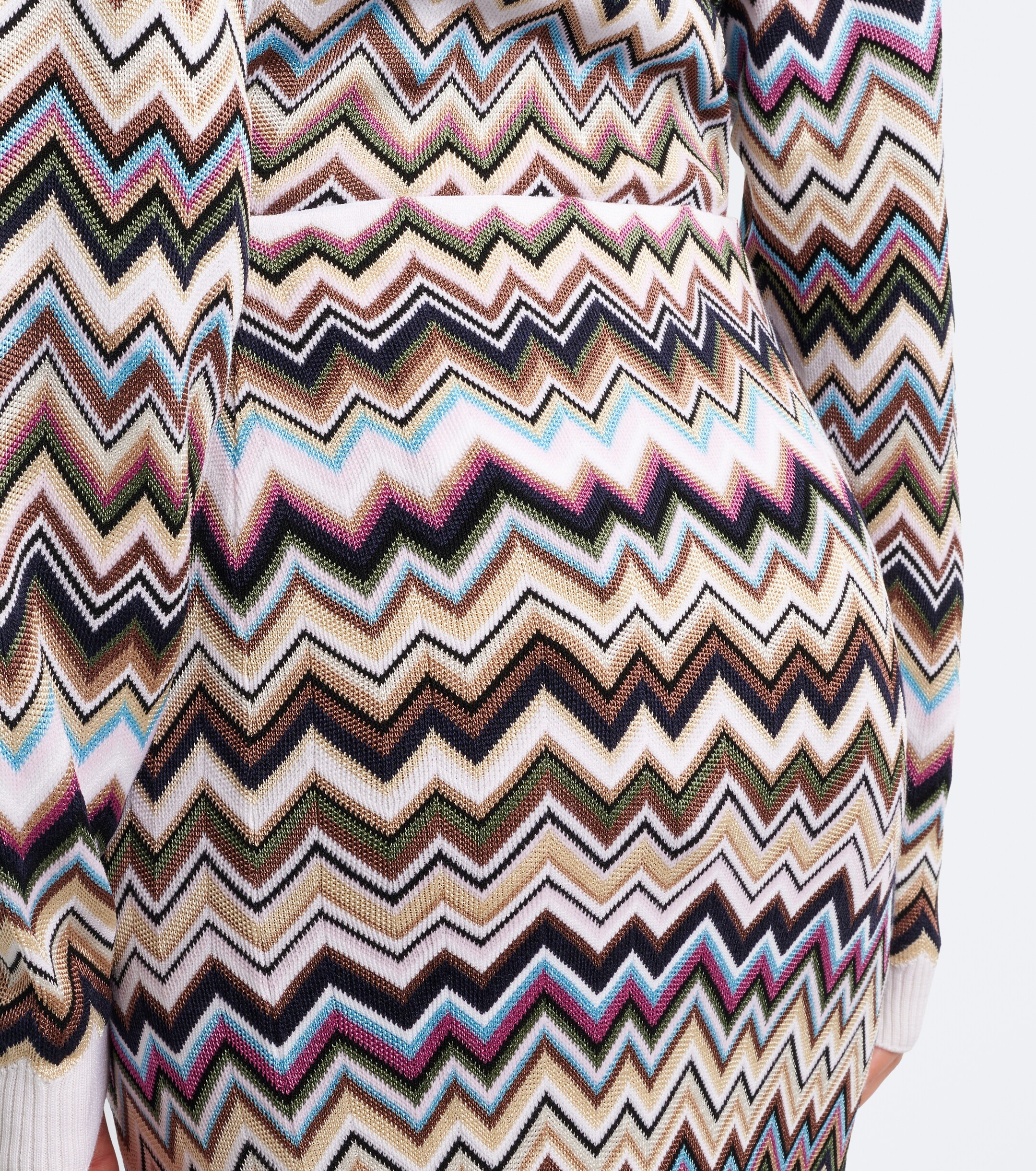 Missoni Missoni Zigzag midi skirt