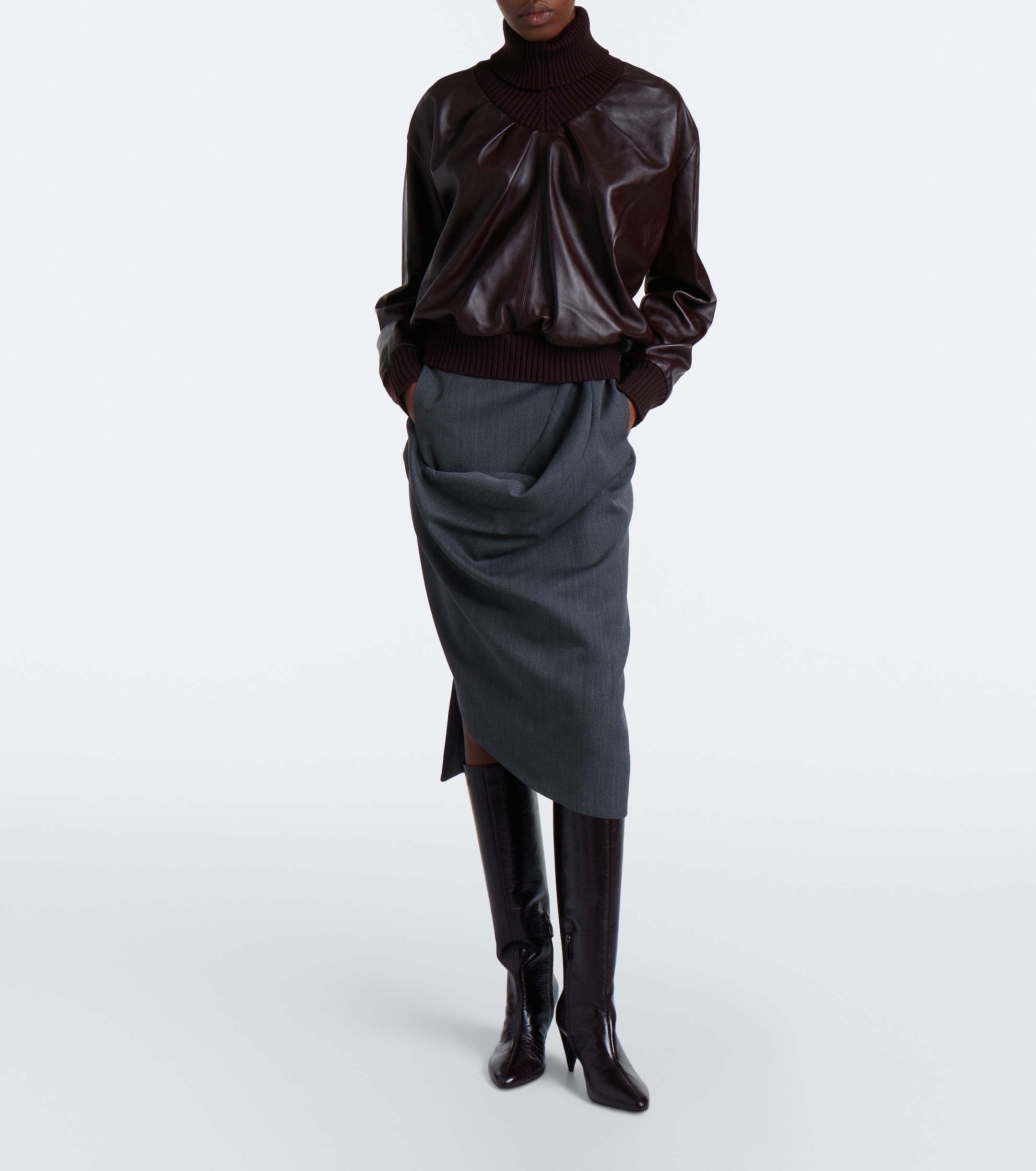 Victoria Beckham Victoria Beckham Maverick leather knee-high boots