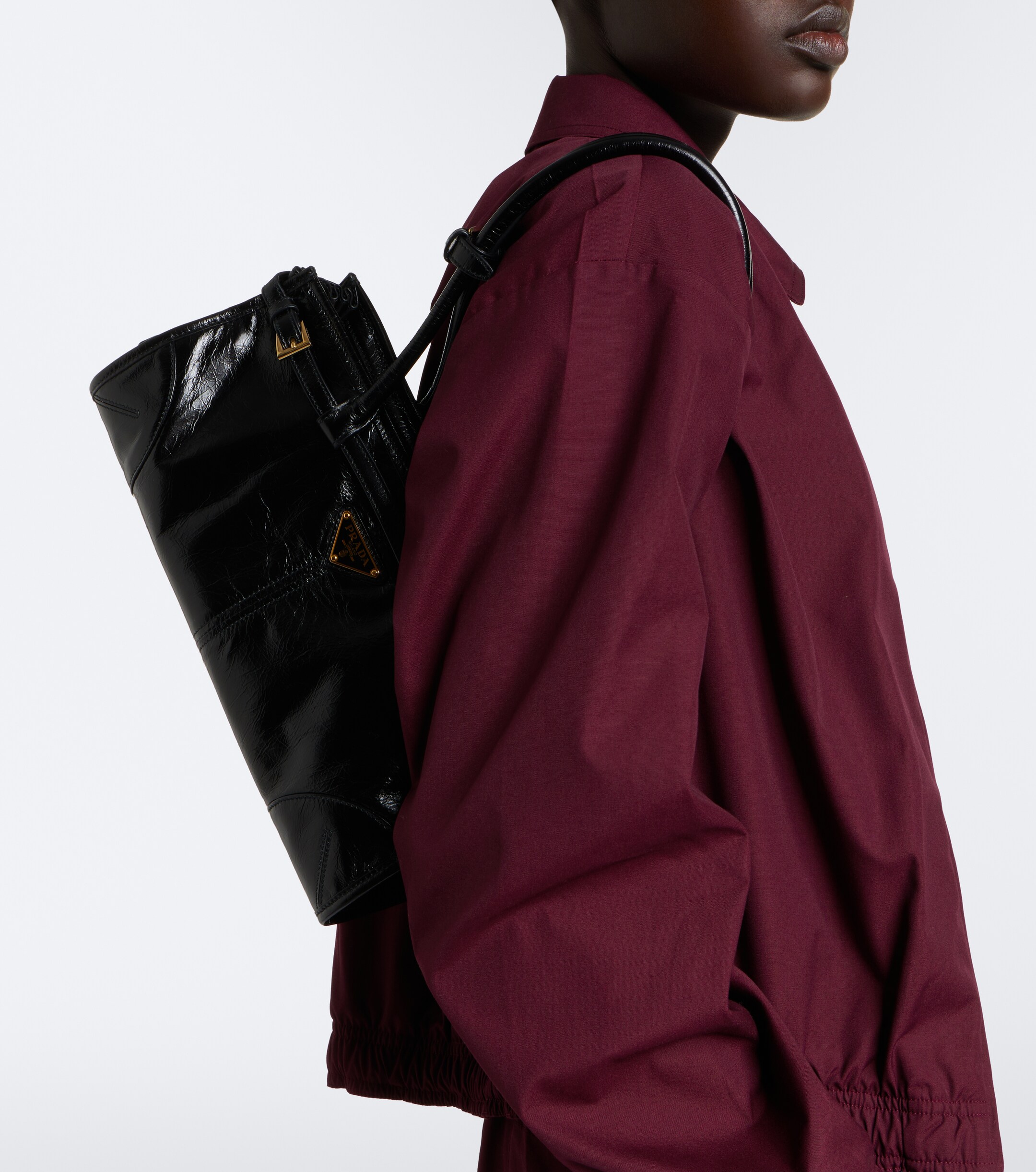 Prada Prada Bonnie Medium leather shoulder bag