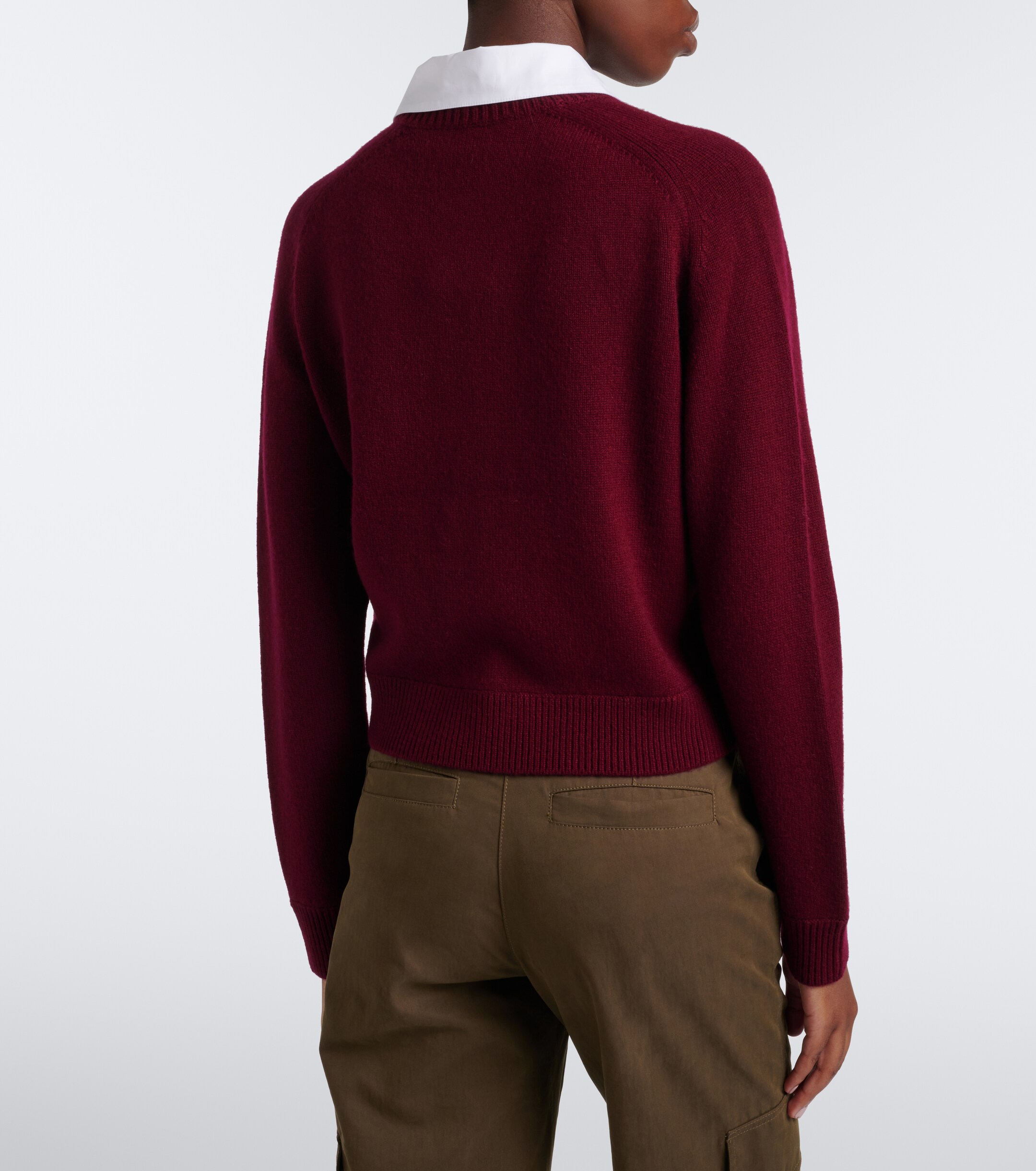 Dorothee Schumacher Dorothee Schumacher Layered wool and cashmere cardigan