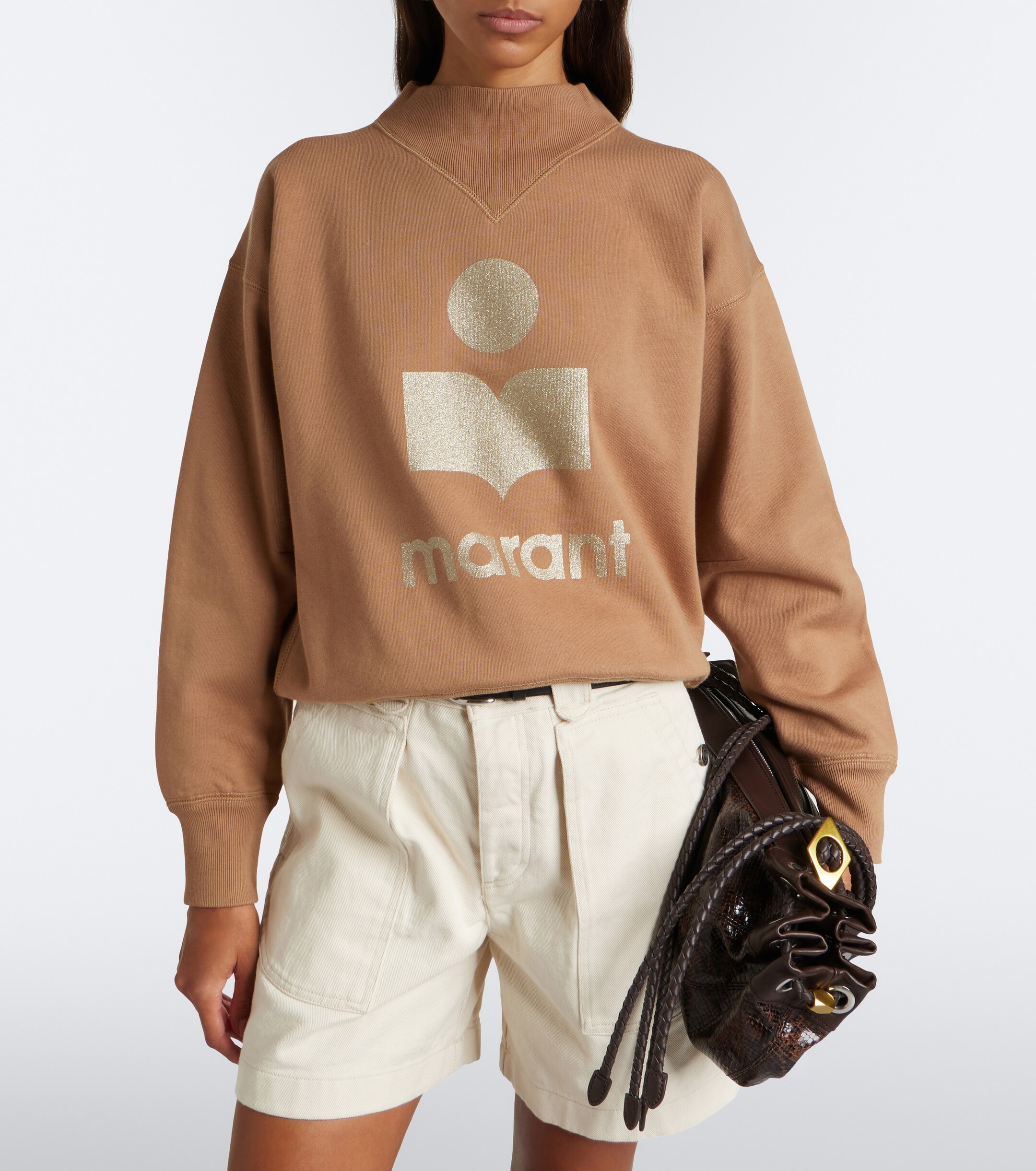 Marant Étoile Marant Etoile Moby cotton-blend sweatshirt