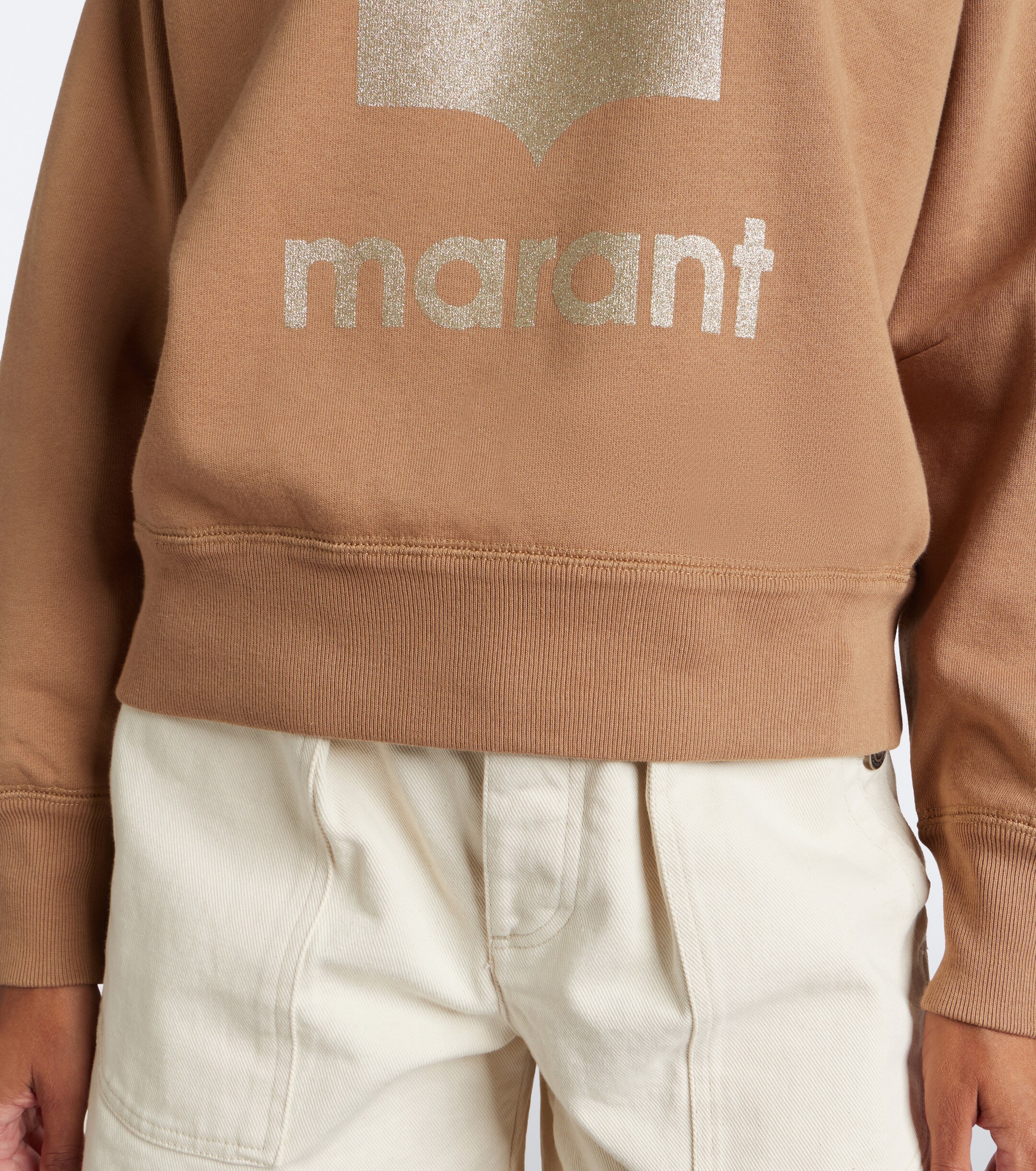 Marant Étoile Marant Etoile Moby cotton-blend sweatshirt