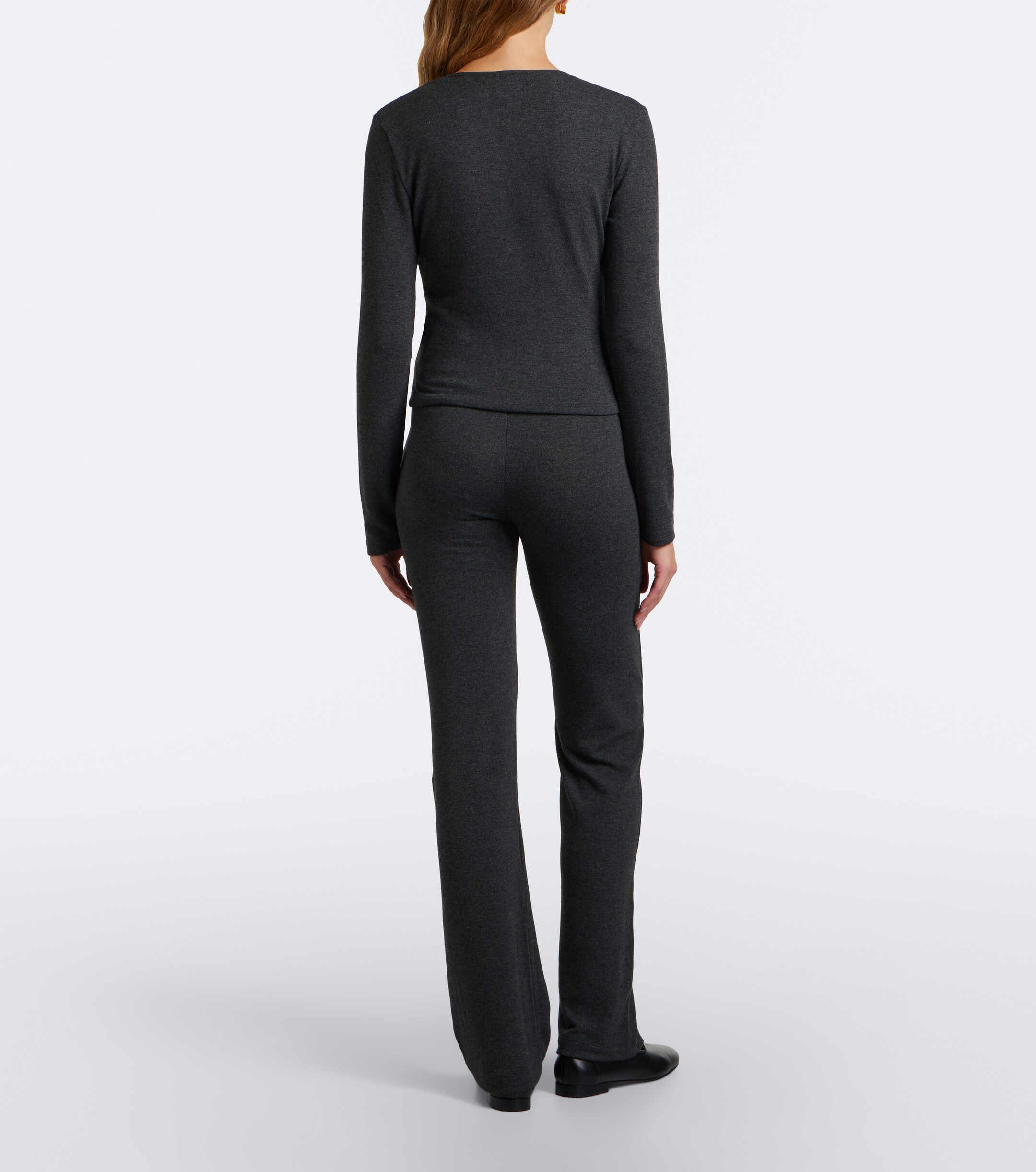 LESET Leset Lauren jersey straight pants