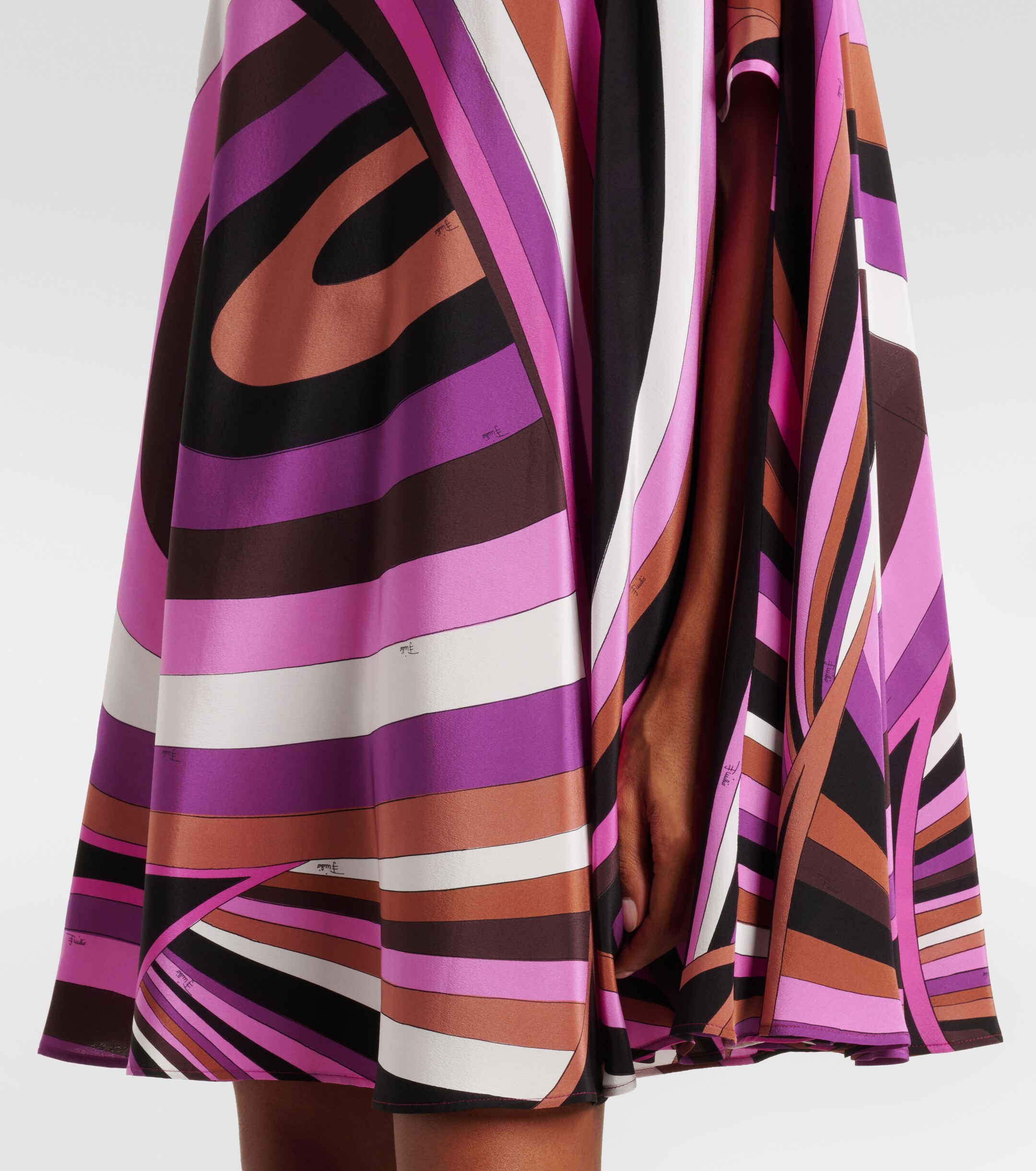 Pucci Pucci Iride silk kaftan