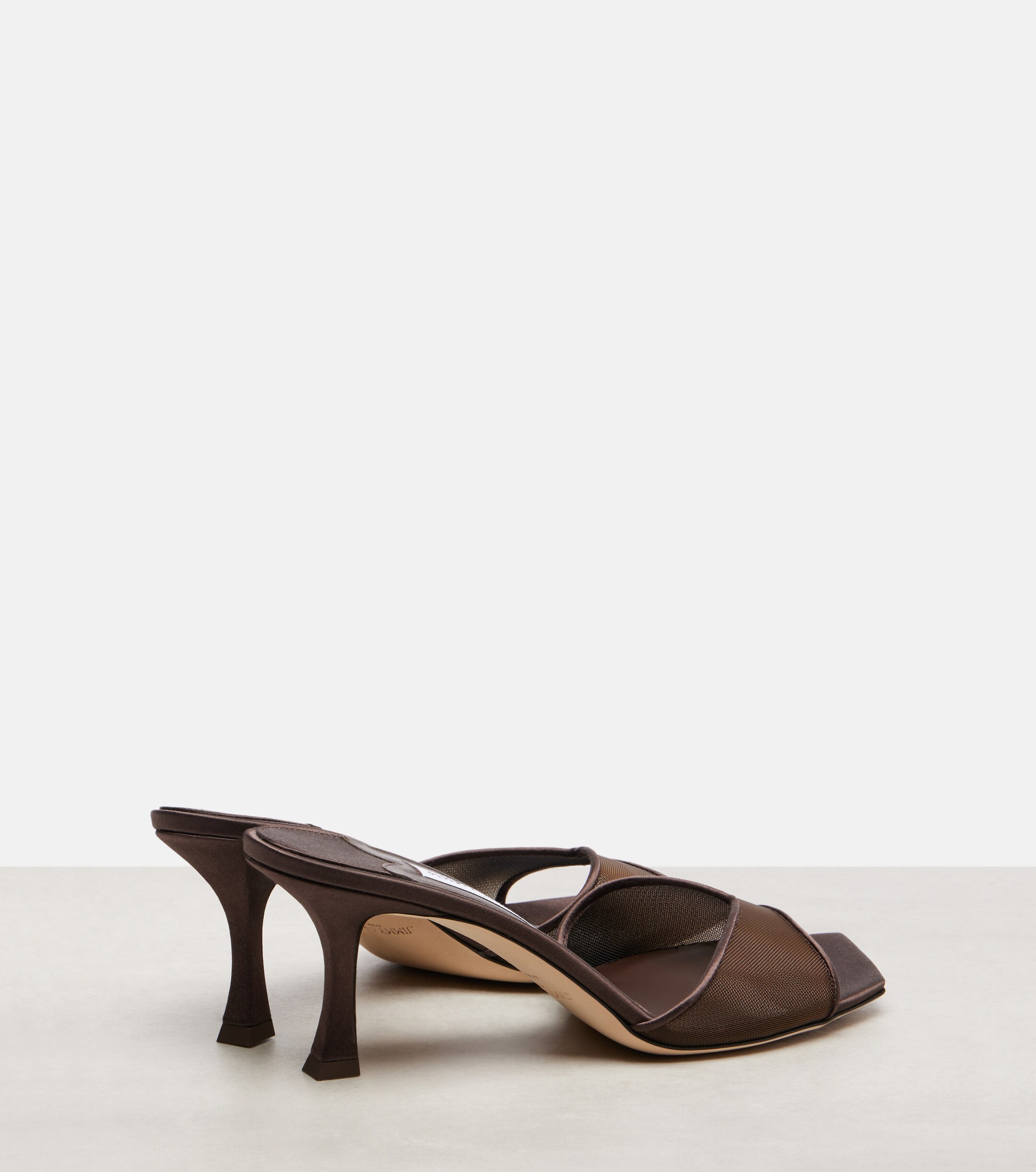 JIMMY CHOO Skye 70 mesh mules thumbnail