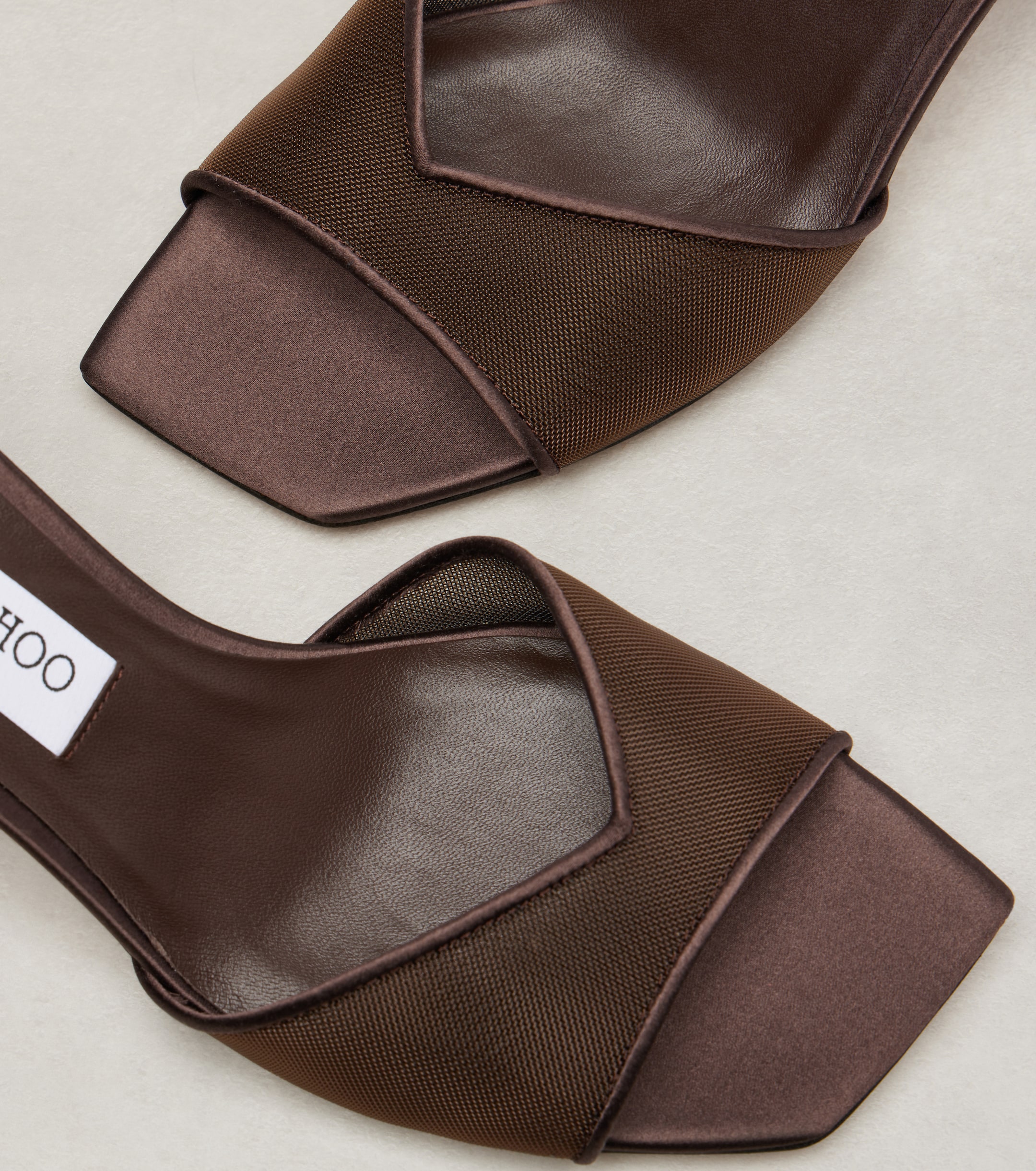 JIMMY CHOO Skye 70 mesh mules thumbnail