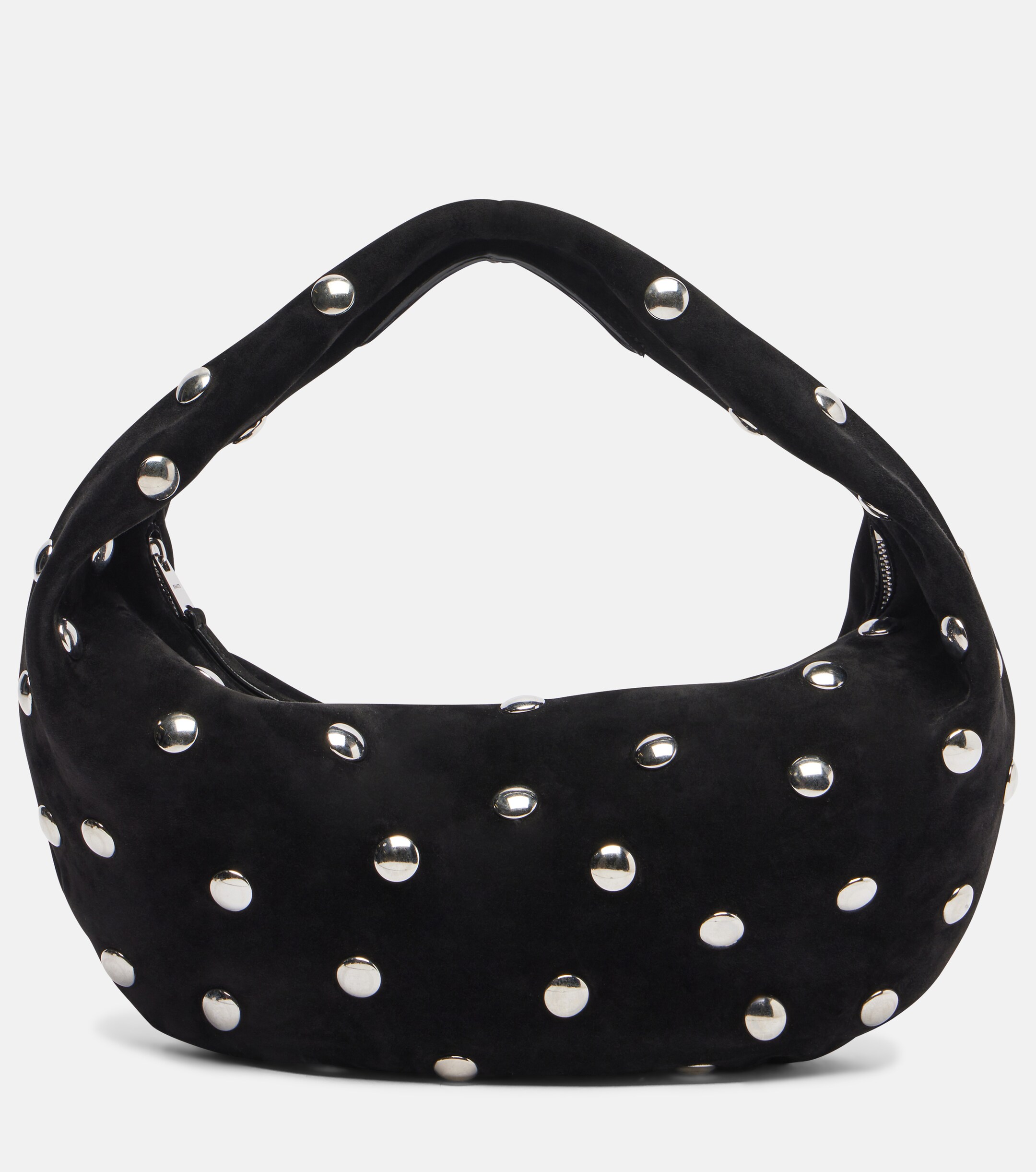 KHAITE Olivia Medium studded suede tote bag