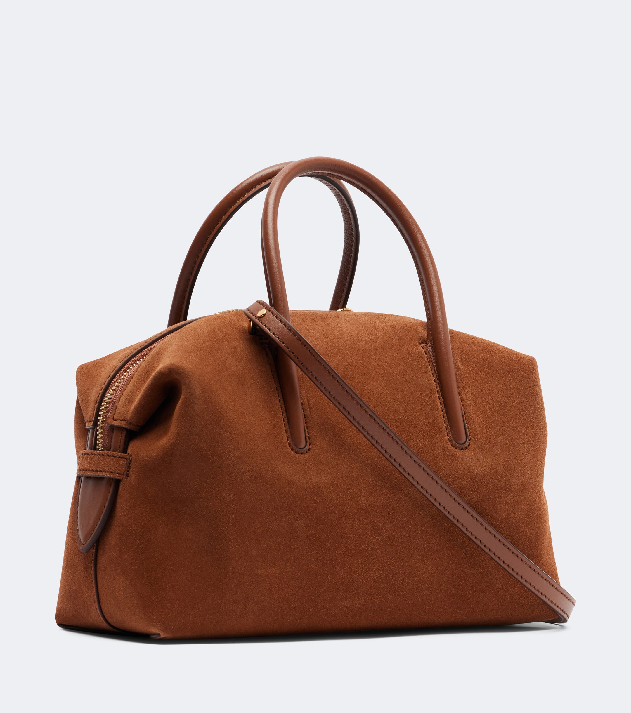 DeMellier Stockholm Small suede top-handle bag thumbnail