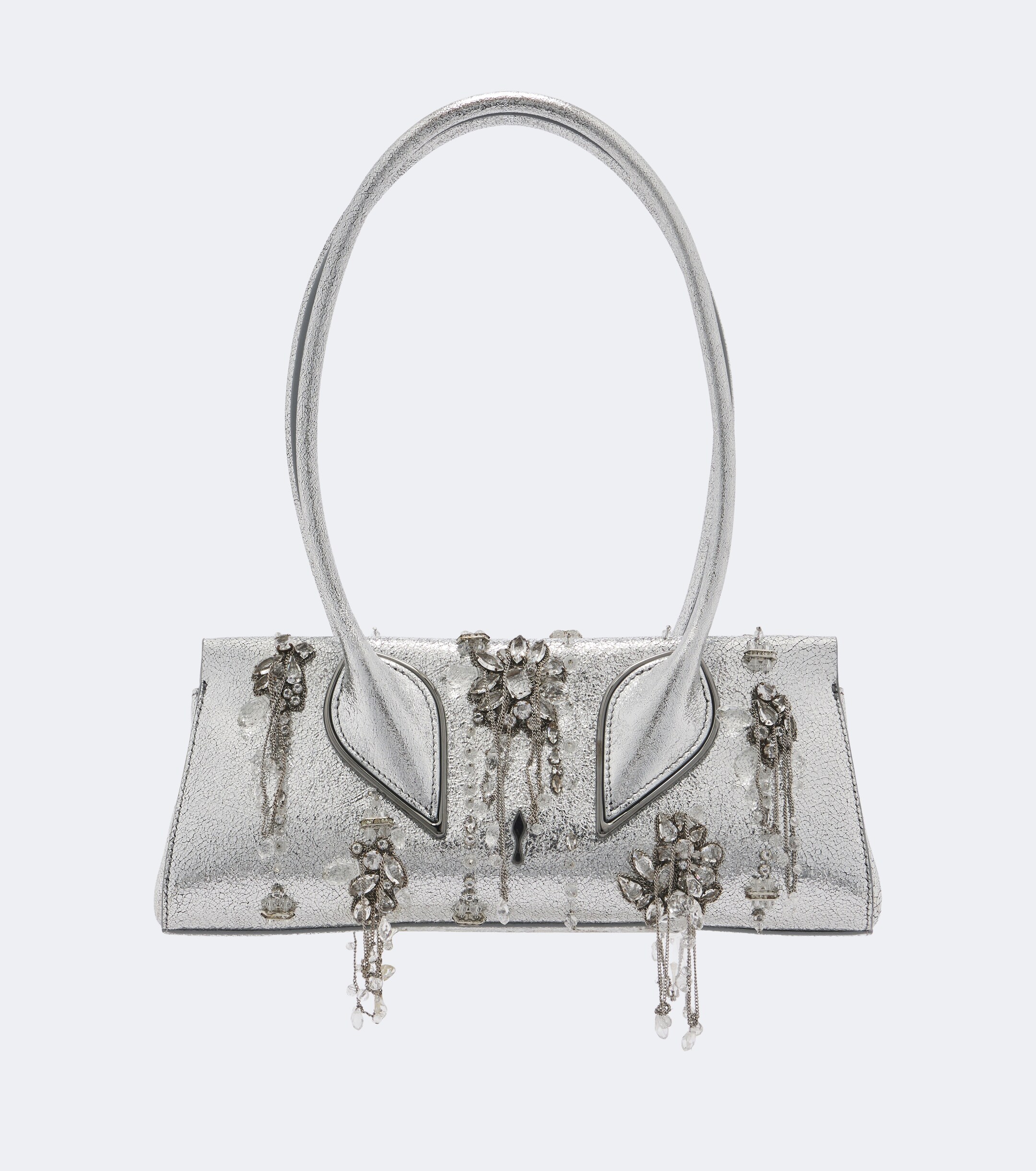 CHRISTIAN LOUBOUTIN Venus Small embellished leather shoulder bag