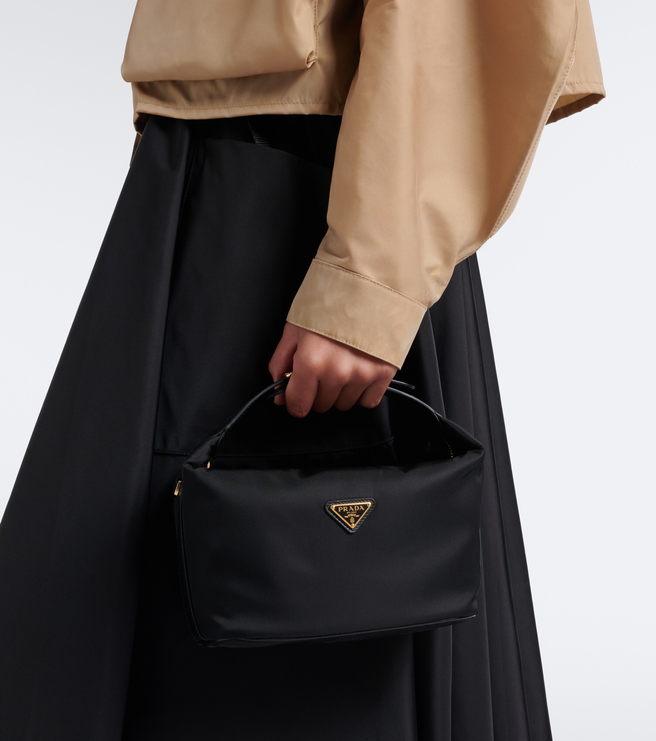 Prada Prada Chérie Mini Re-Nylon top-handle bag