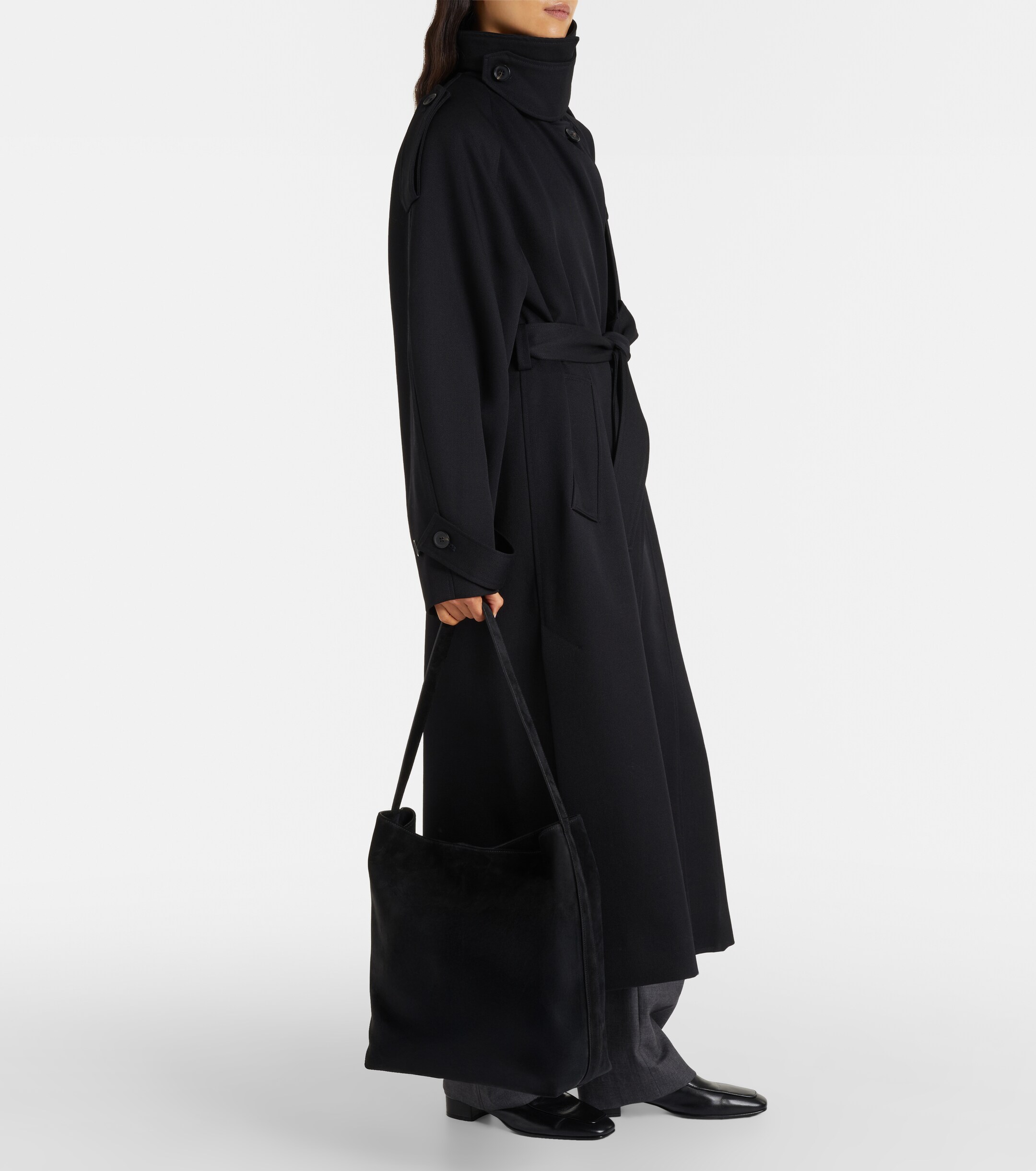 AESTHER EKME Sac Supple suede tote bag thumbnail