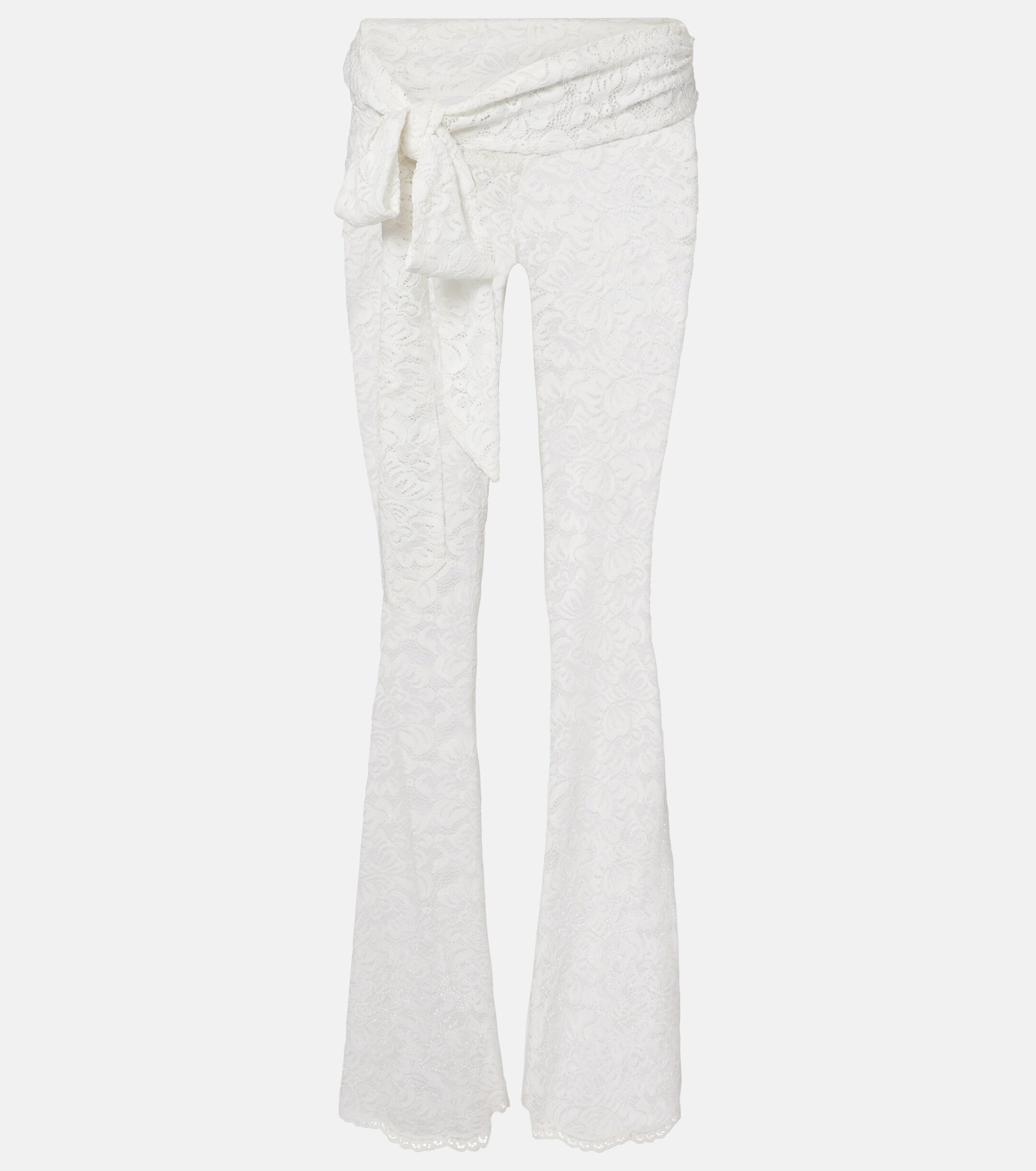 Bananhot Vecna sheer lace flared pants