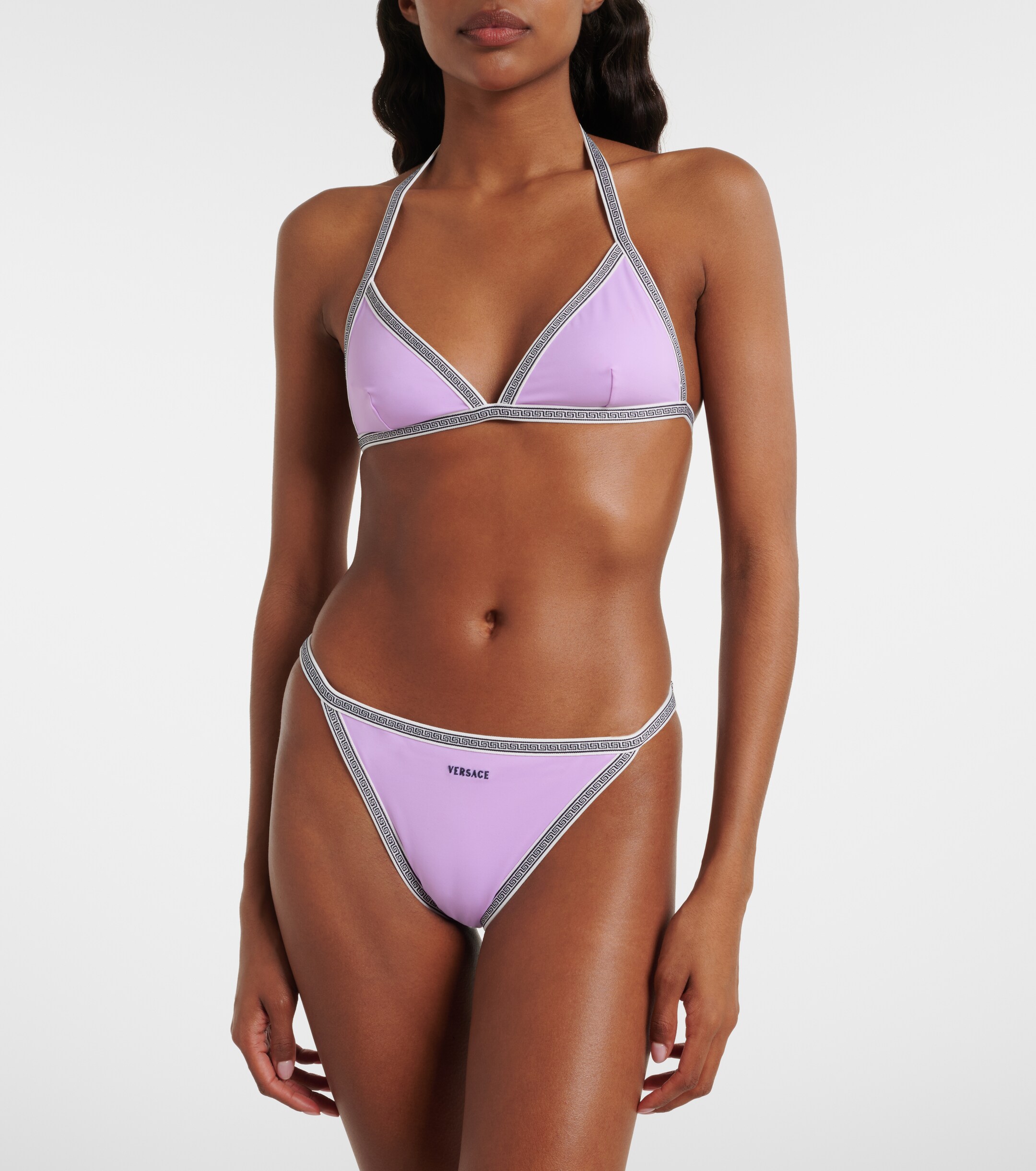 Versace Versace Greca bikini top