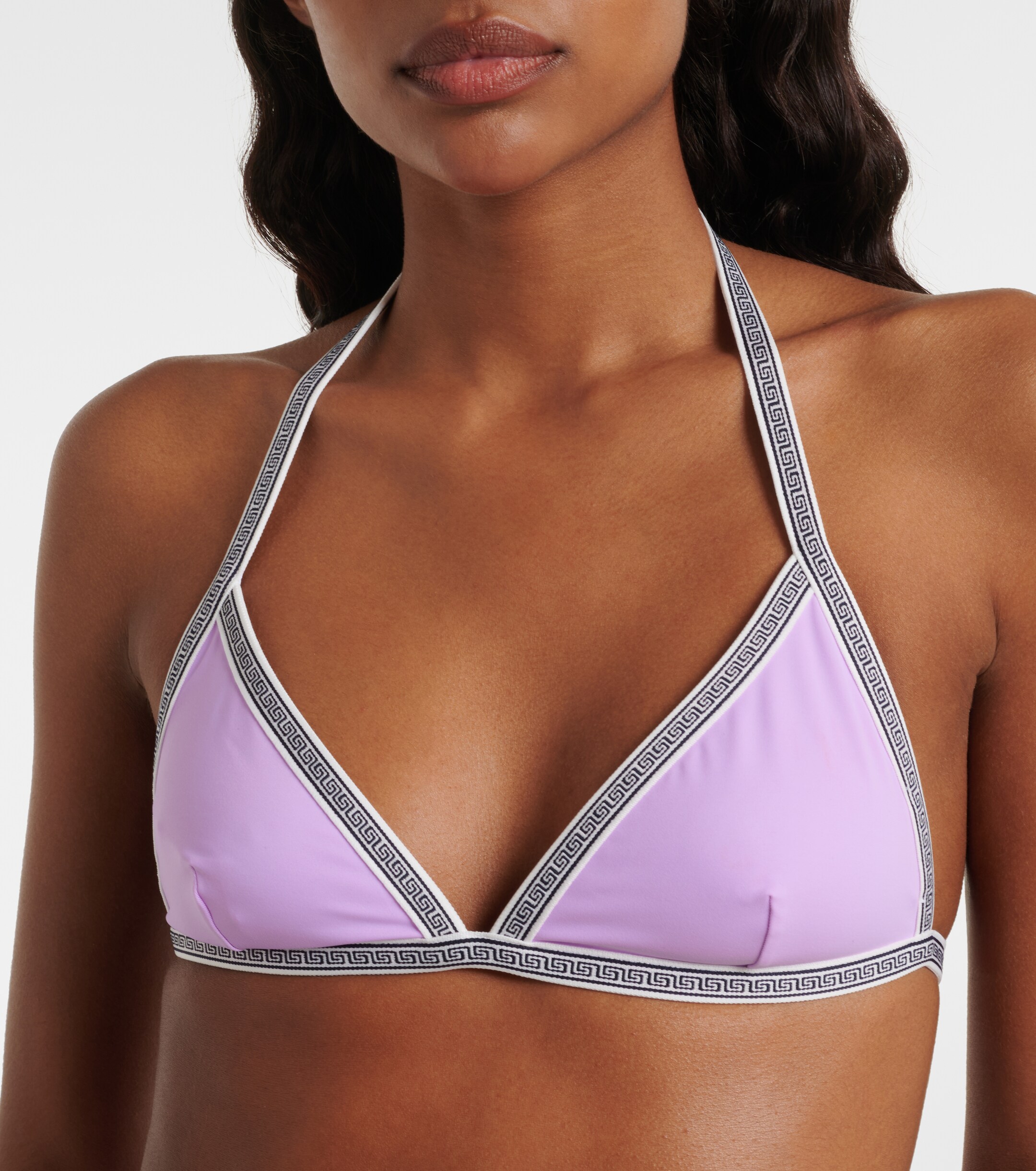 Versace Versace Greca bikini top
