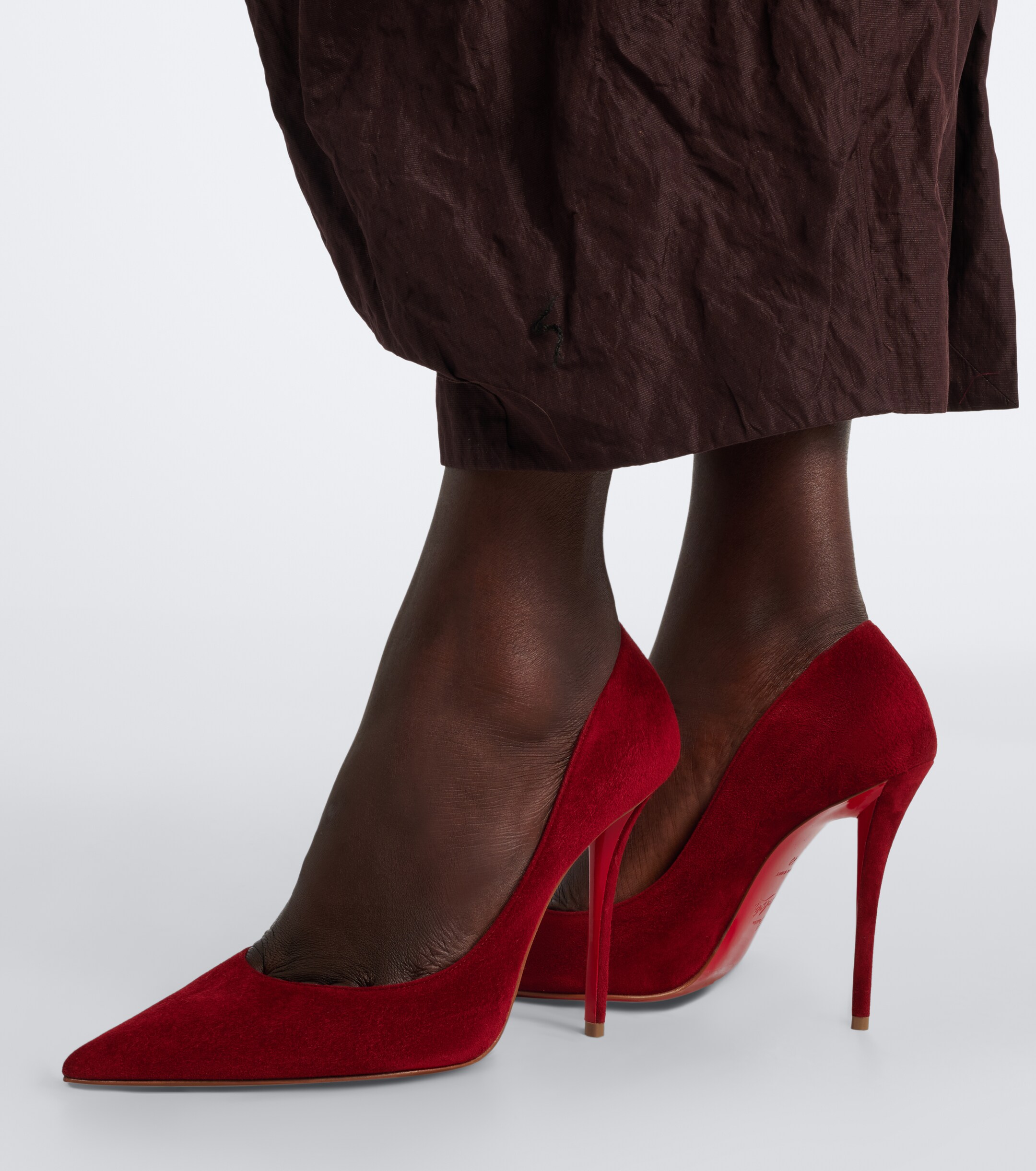 CHRISTIAN LOUBOUTIN Christian Louboutin Miss Z suede pumps