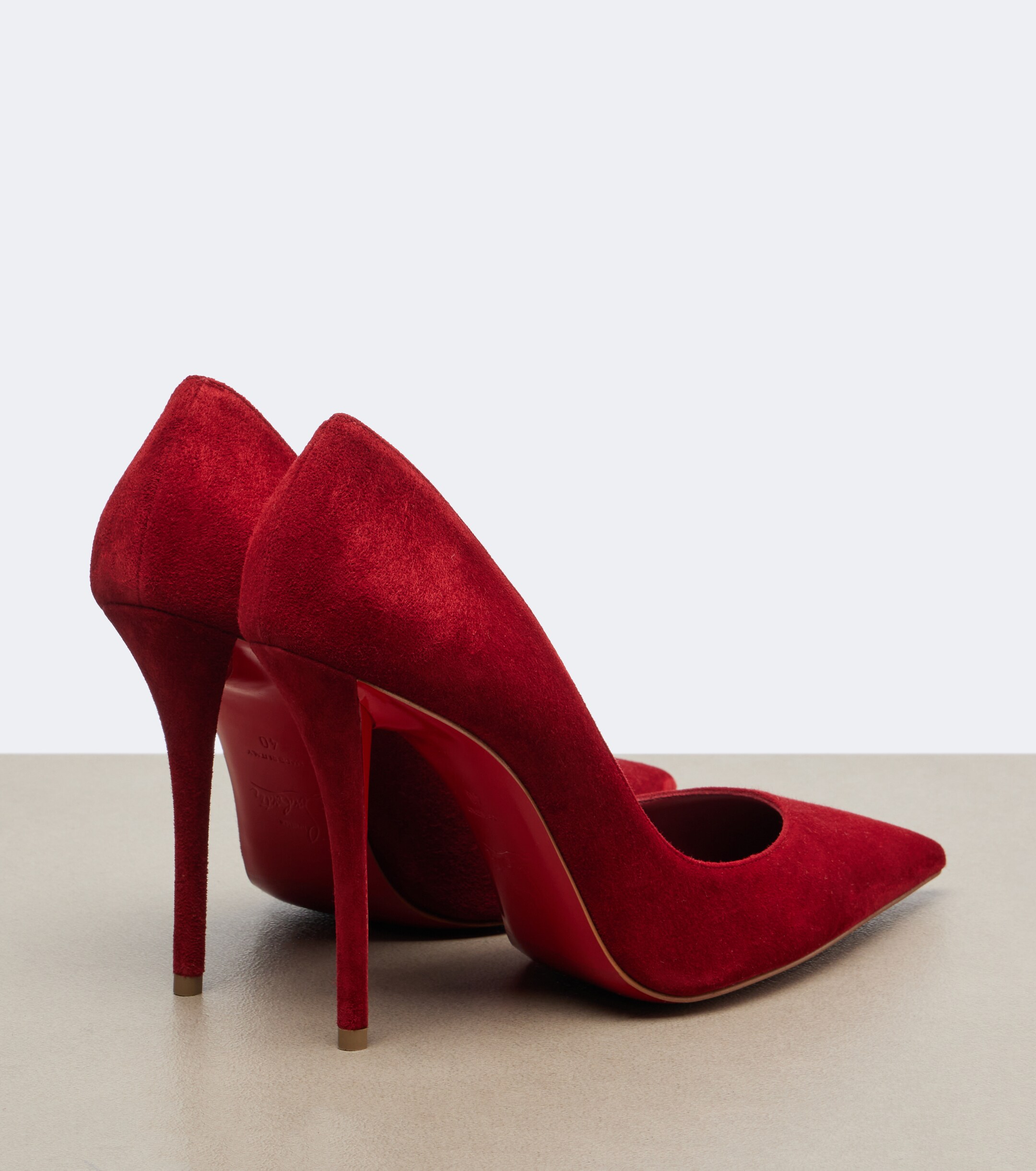 CHRISTIAN LOUBOUTIN Christian Louboutin Miss Z suede pumps