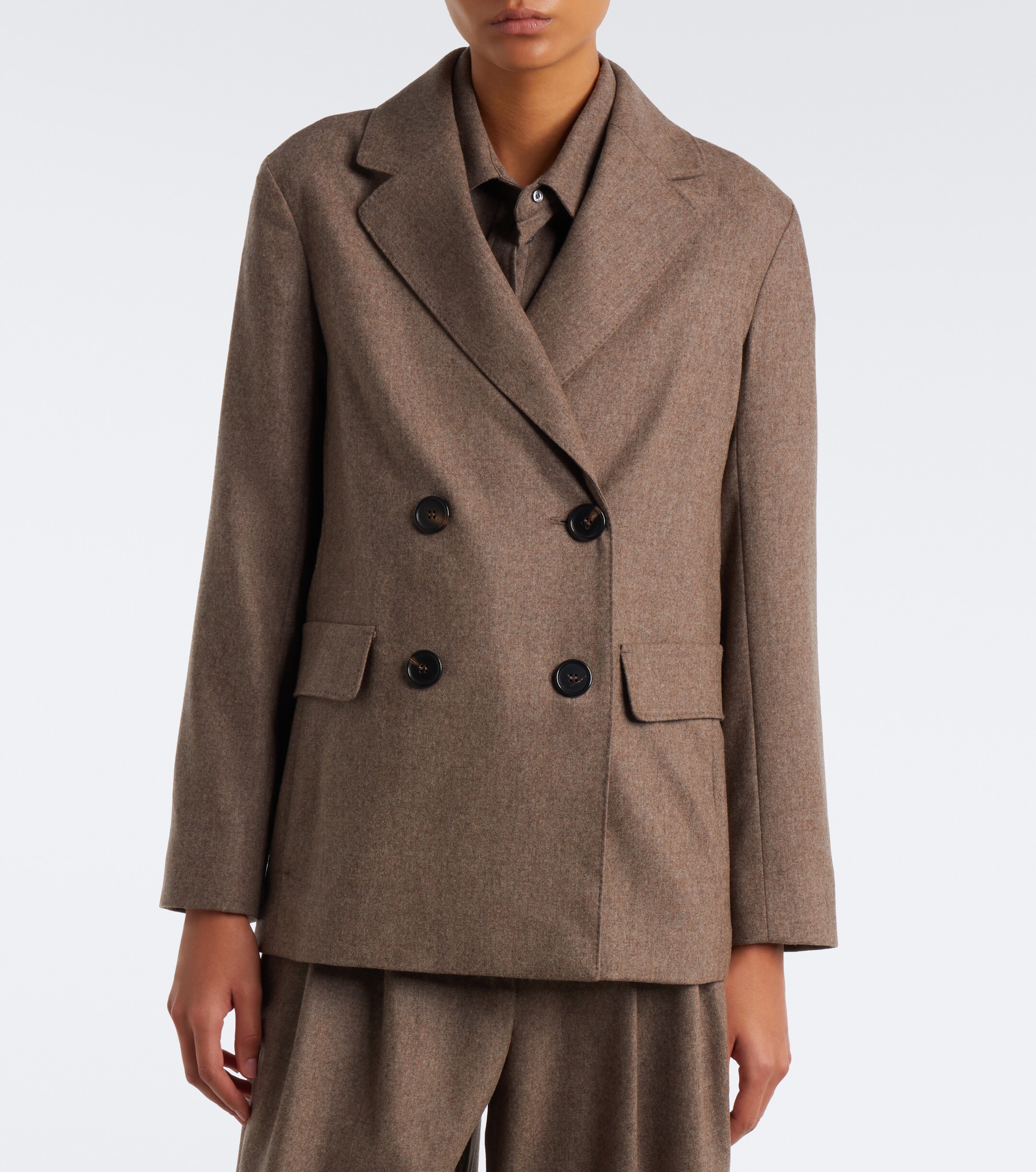 S Max Mara 'S Max Mara Double-breasted wool blazer