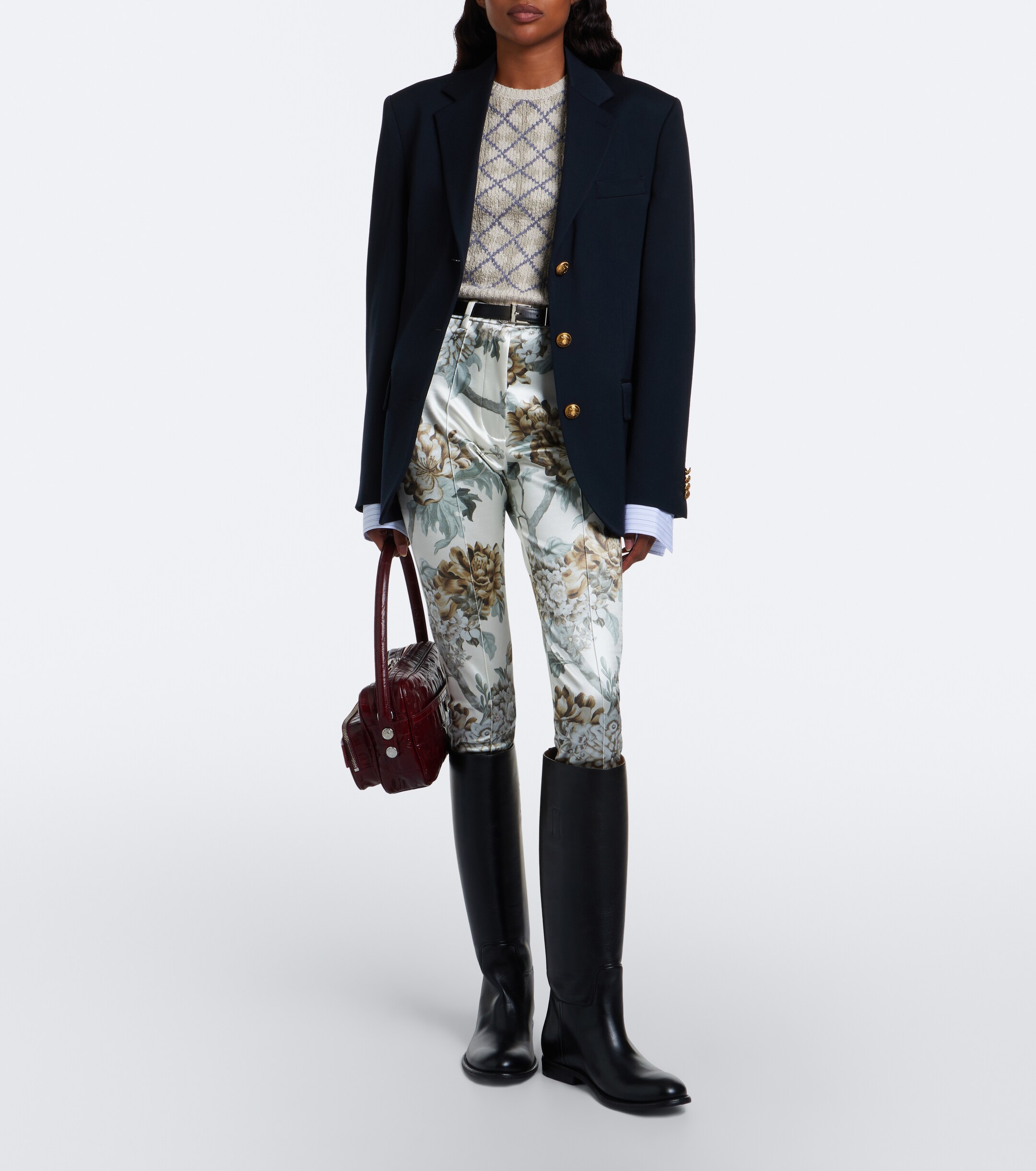 Acne Studios Acne Studios Leather knee-high boots