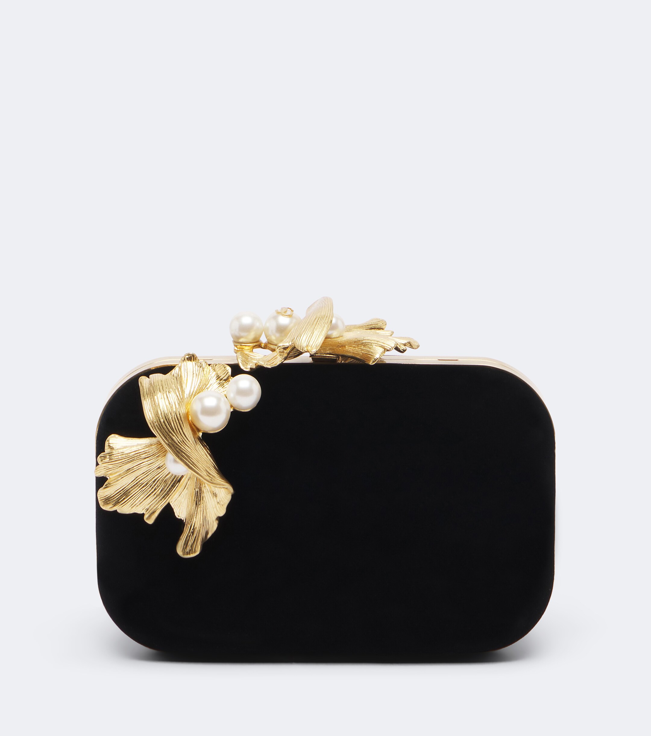 JIMMY CHOO Jimmy Choo Cloud embellished velvet clutch