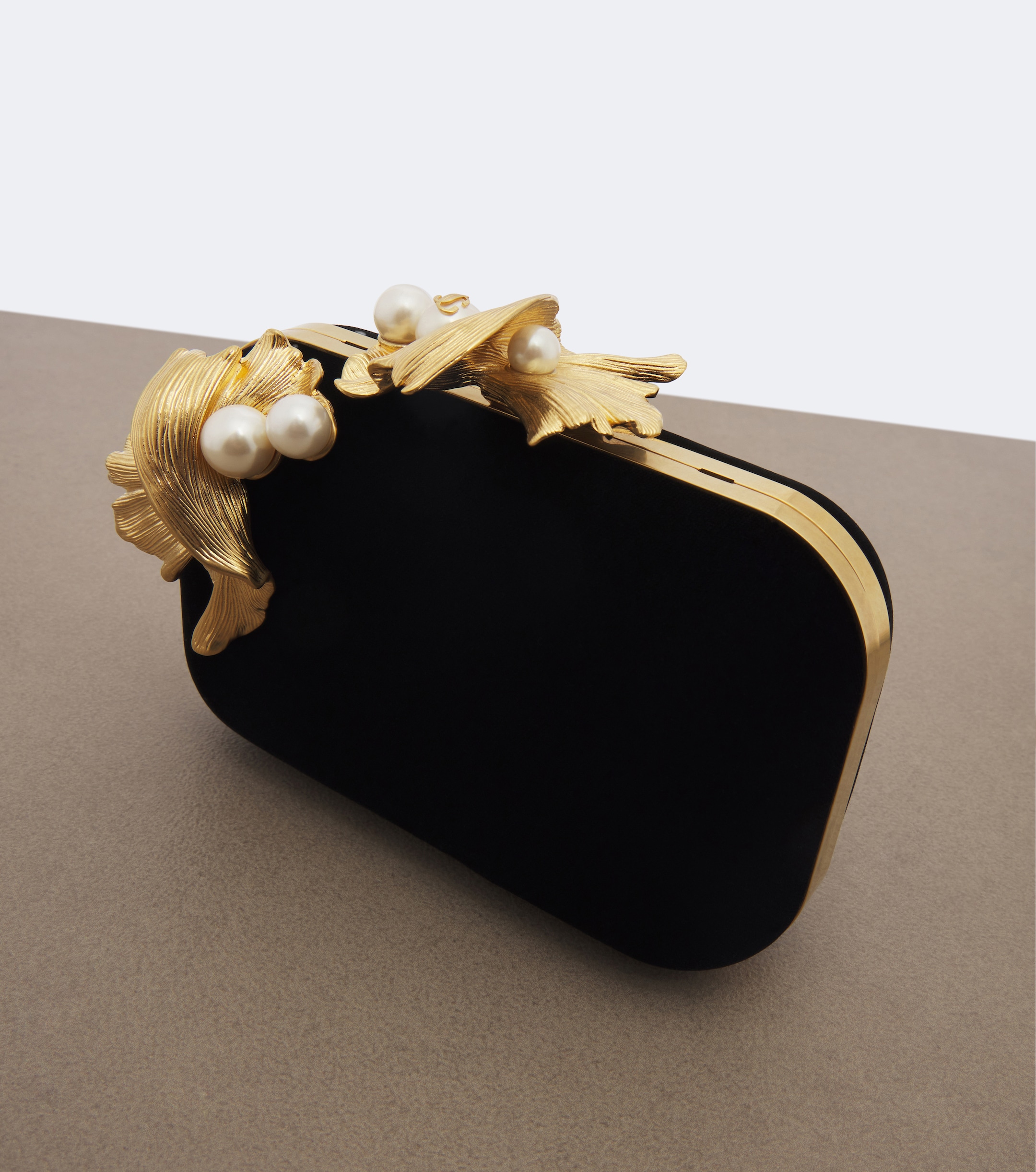 JIMMY CHOO Jimmy Choo Cloud embellished velvet clutch
