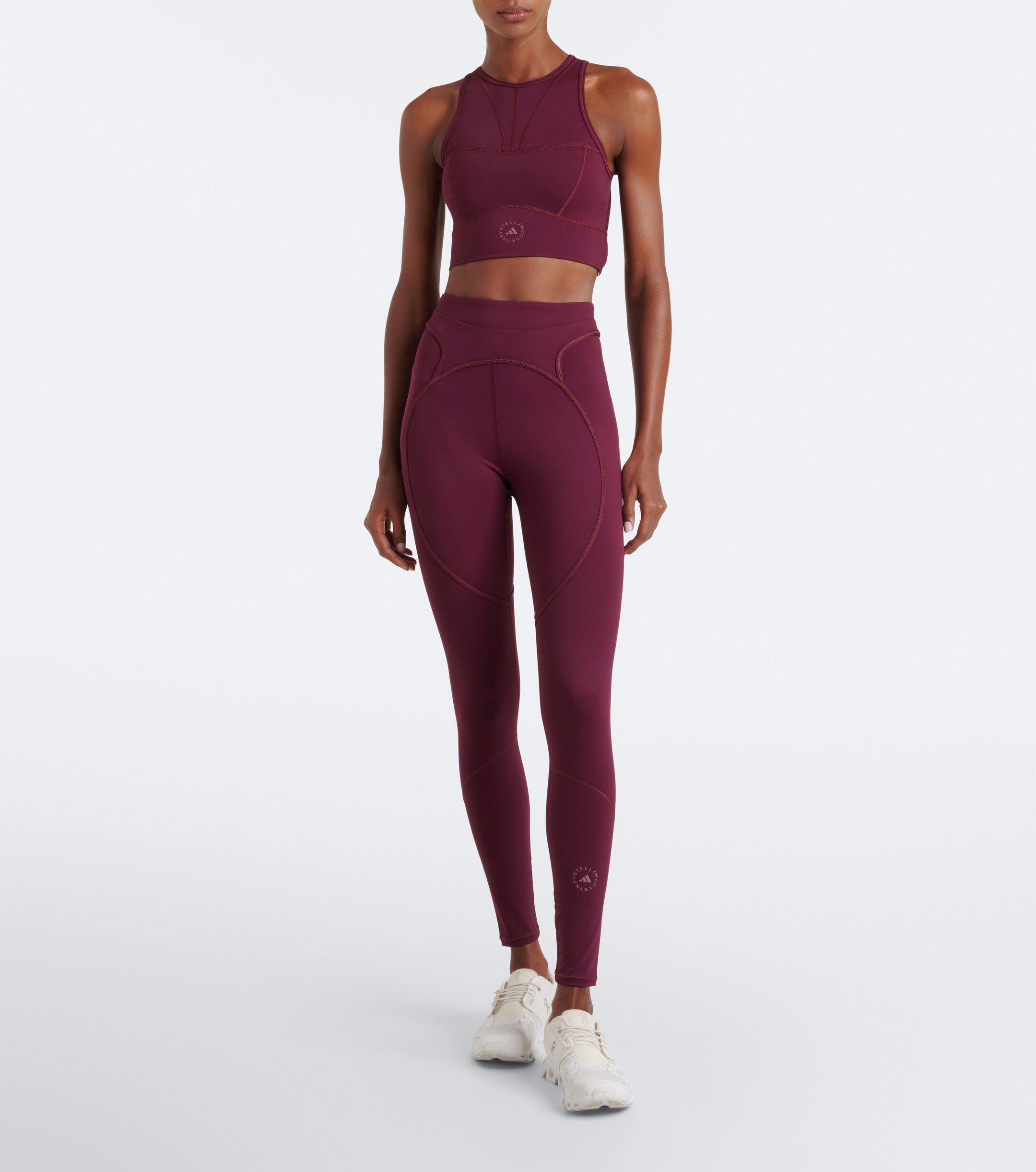 adidas by Stella McCartney Adidas by Stella McCartney Logo crop top