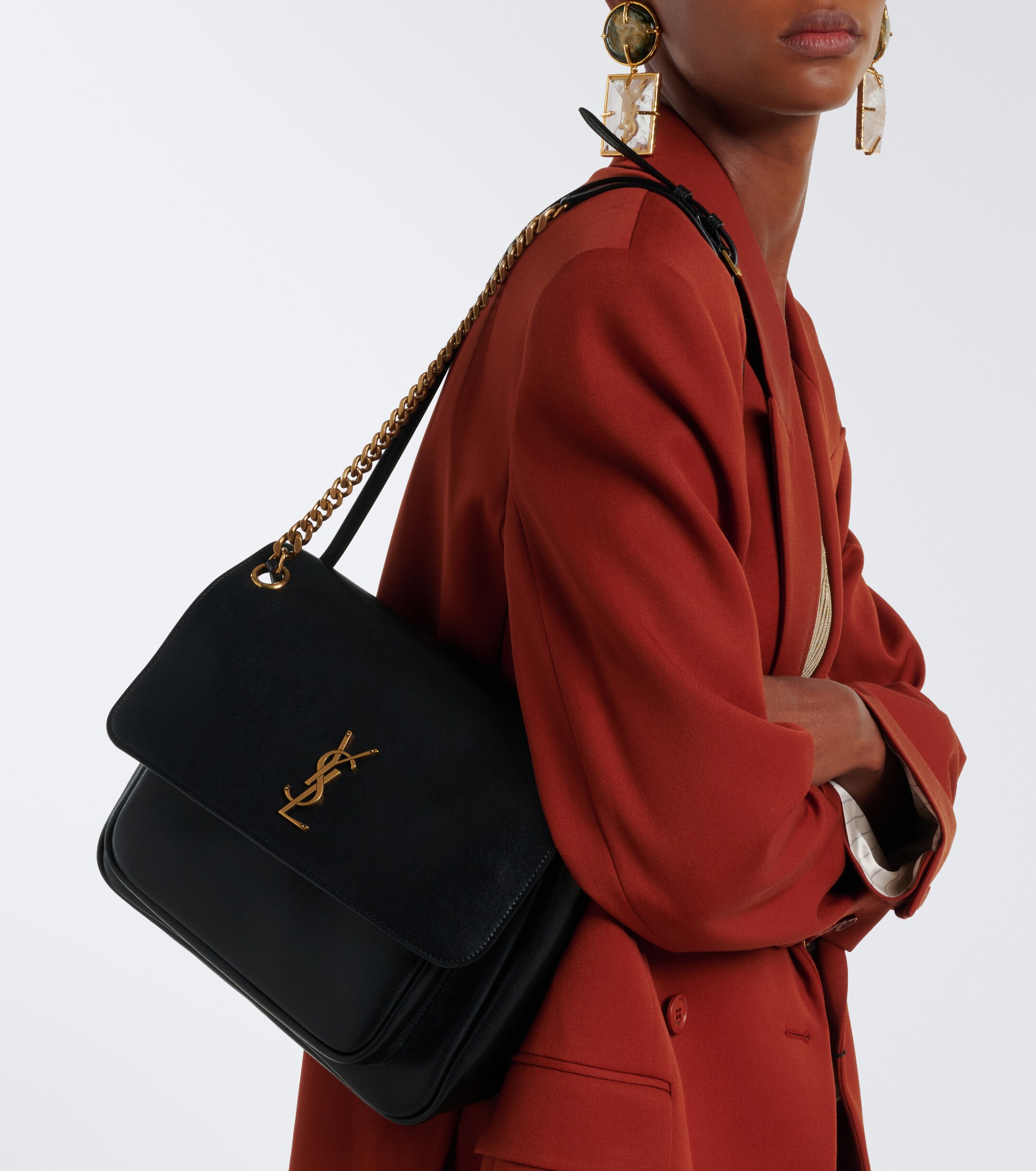 Saint Laurent Niki Medium leather shoulder bag