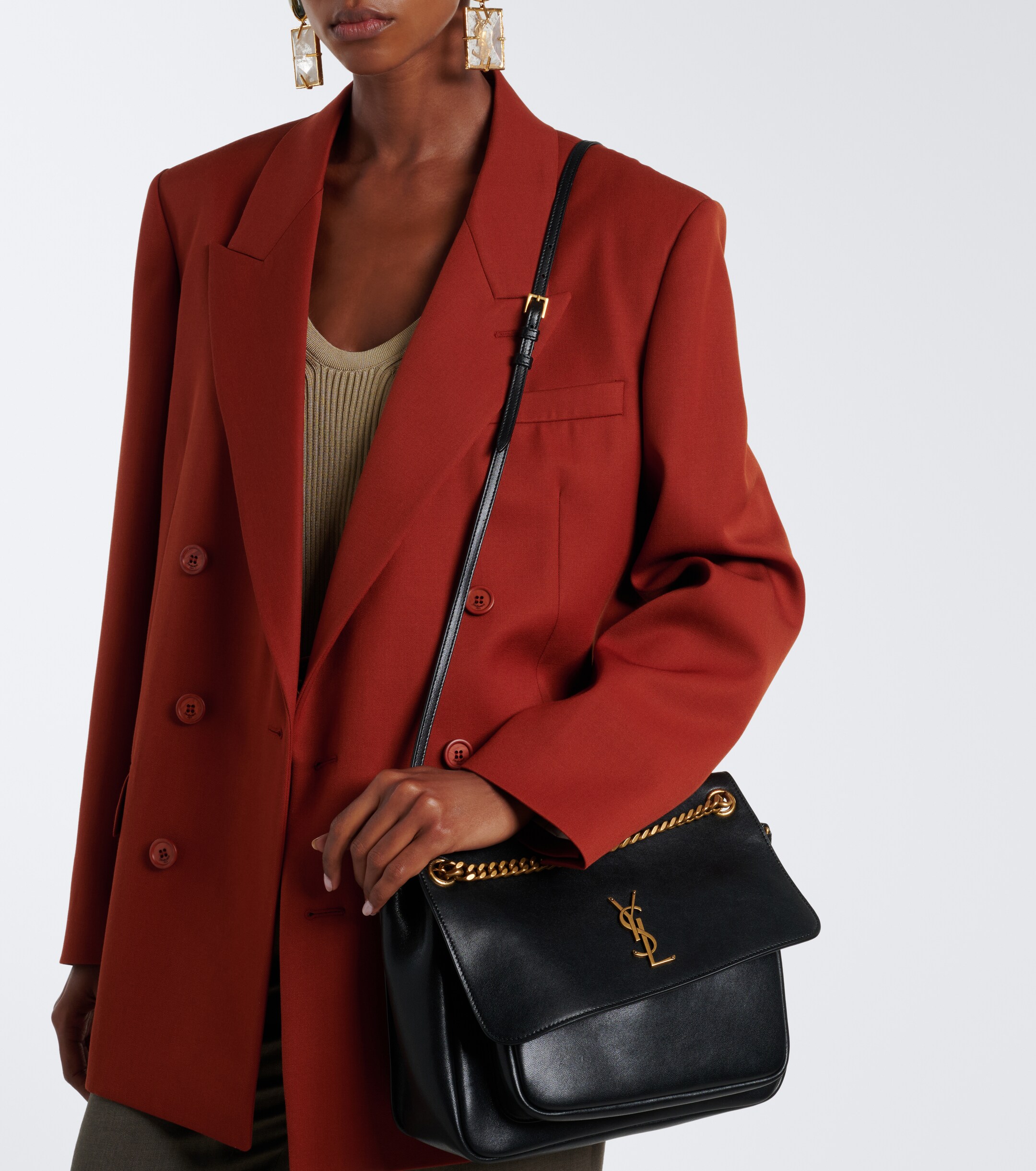 Saint Laurent Niki Medium leather shoulder bag