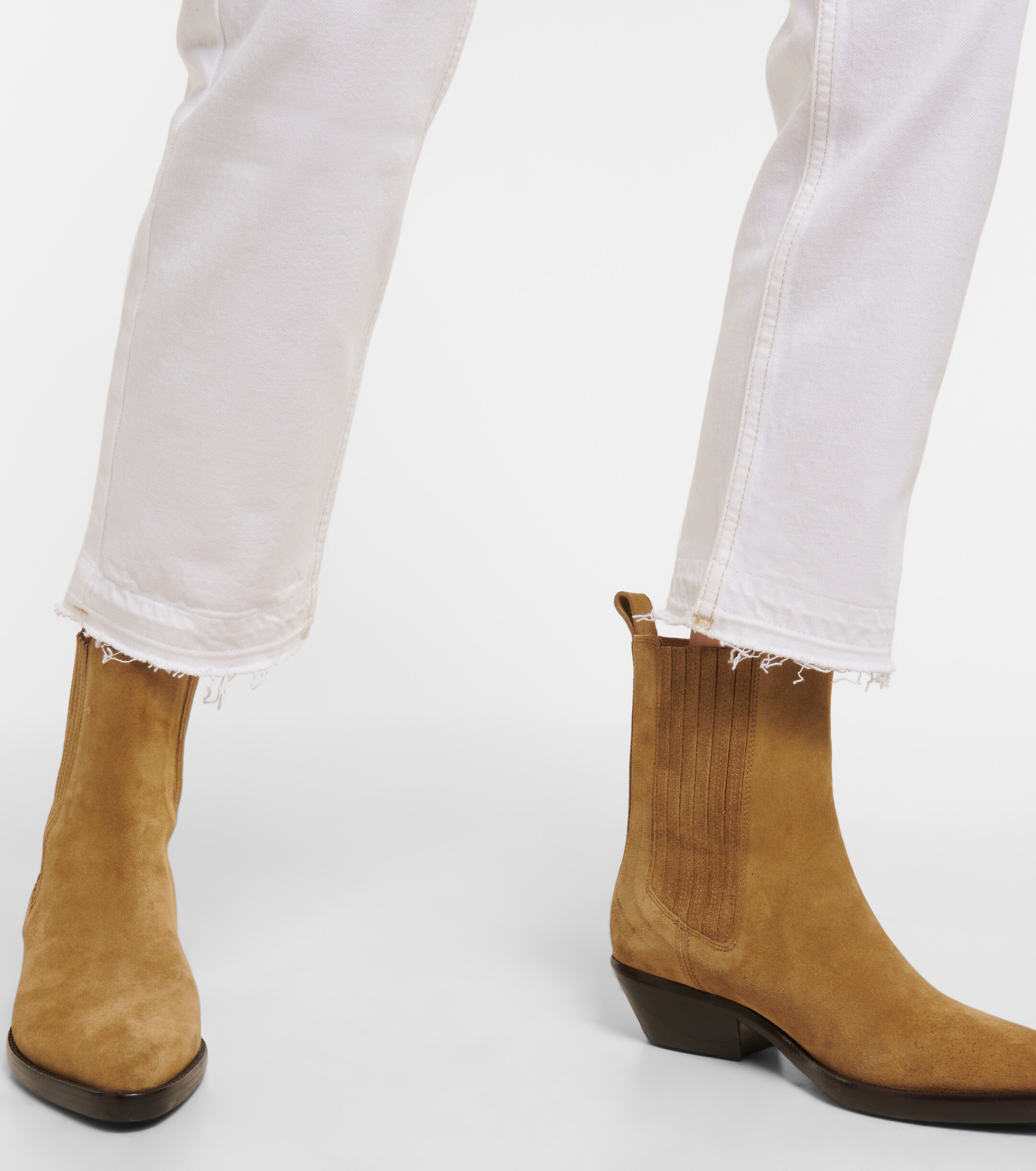 Marant Étoile Belden high-rise straight jeans