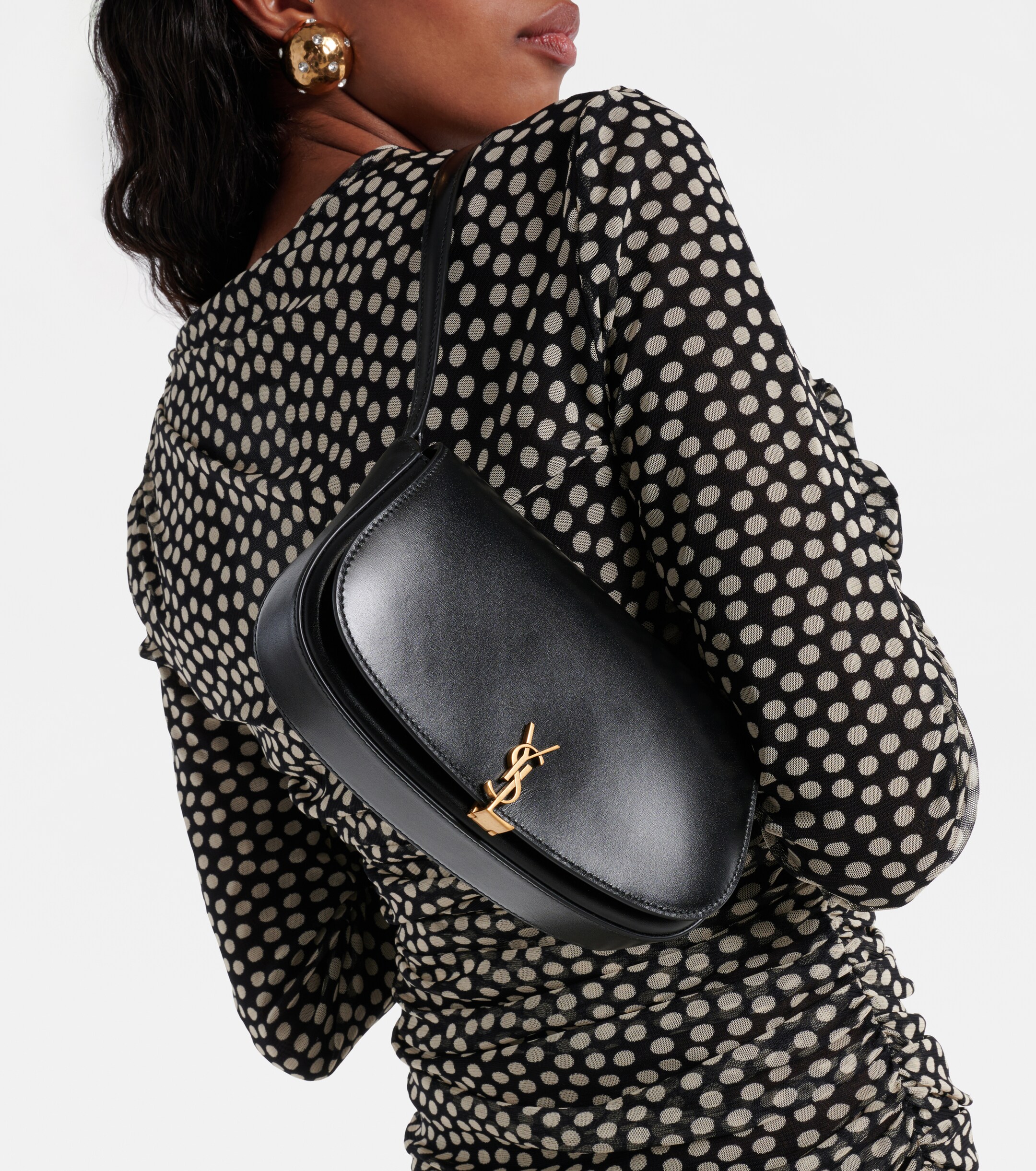 Saint Laurent Voltaire Mini leather shoulder bag