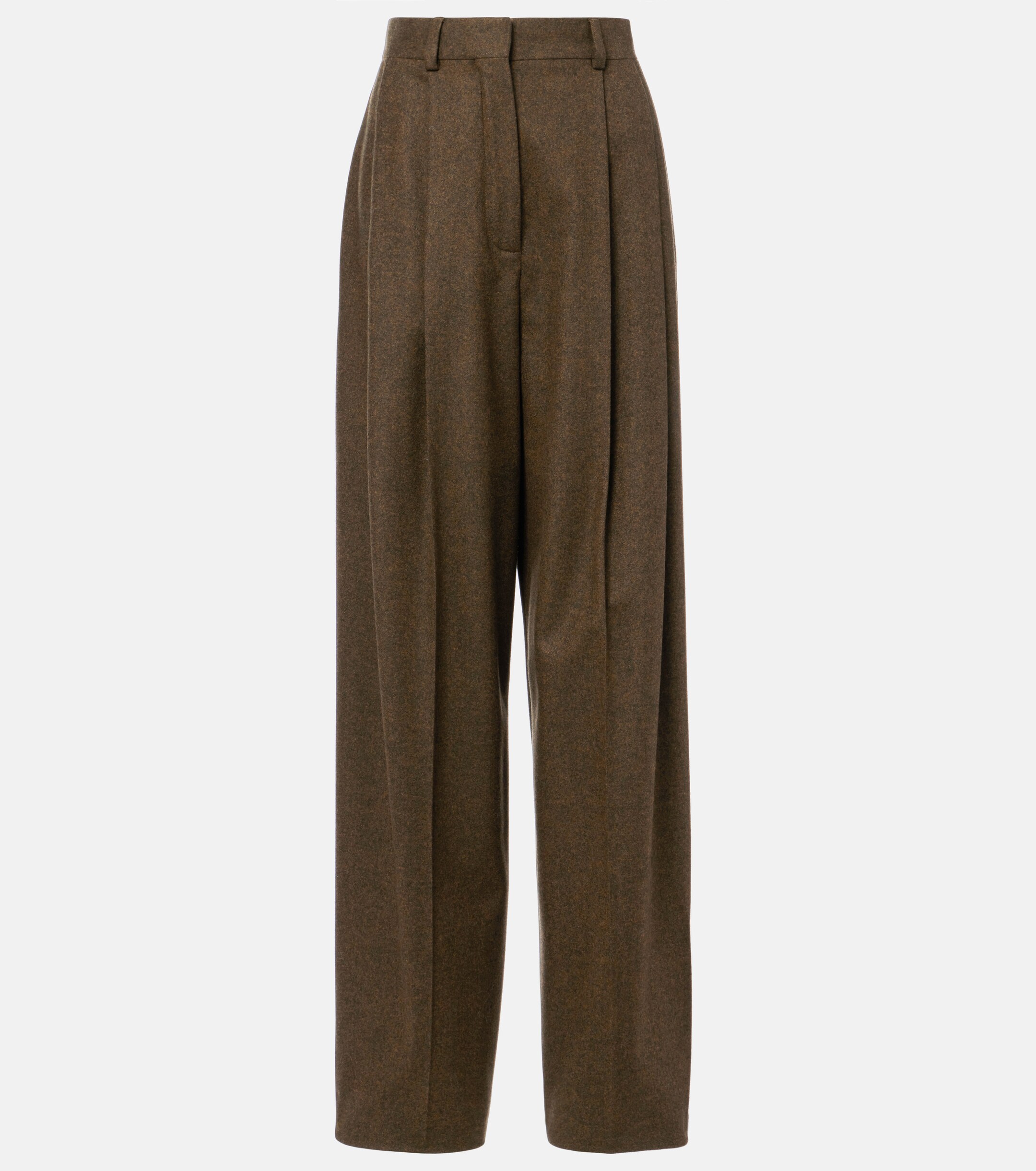 Loro Piana Kurt wool and cashmere wide-leg pants thumbnail