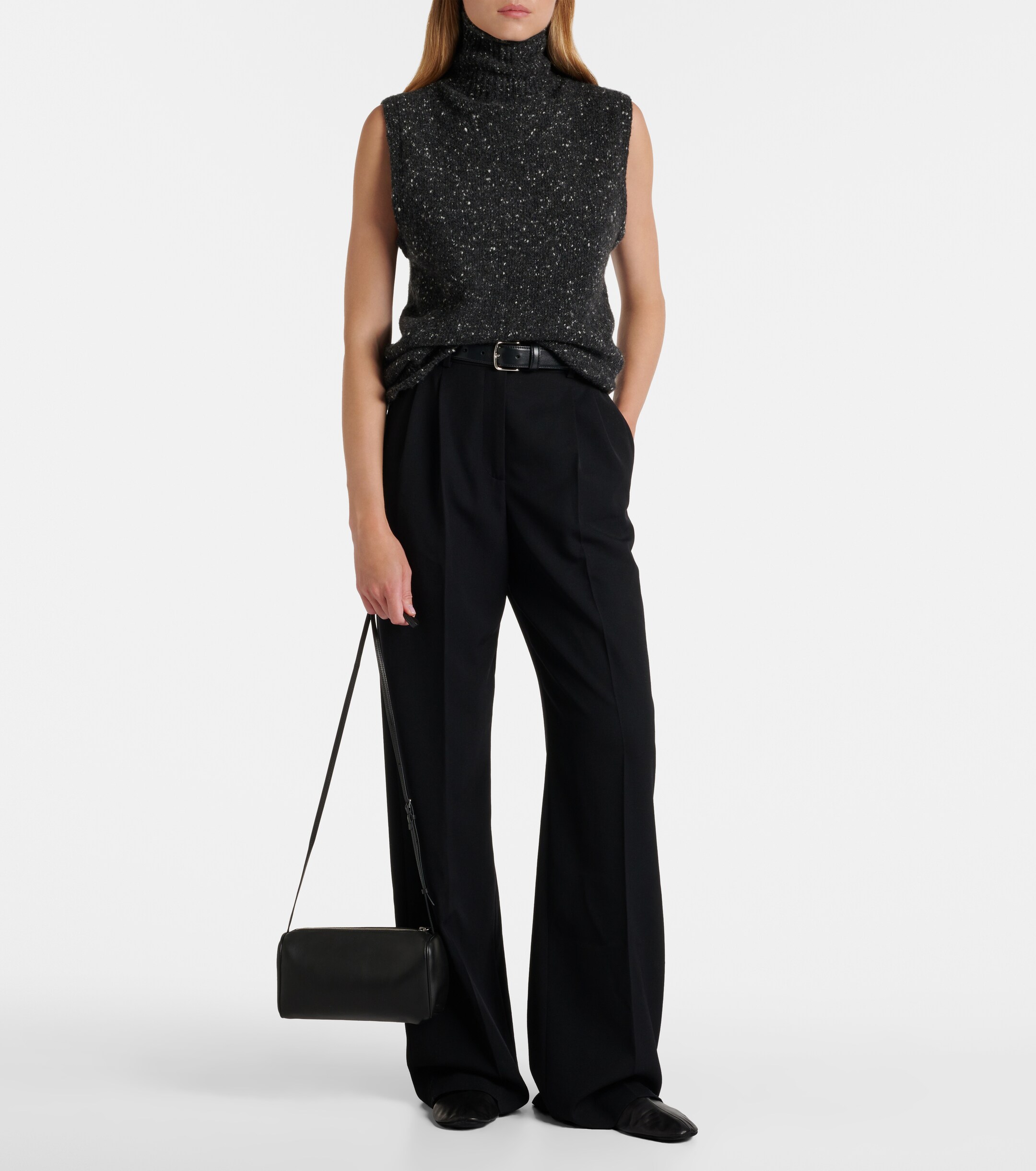 The Row '90s leather crossbody bag