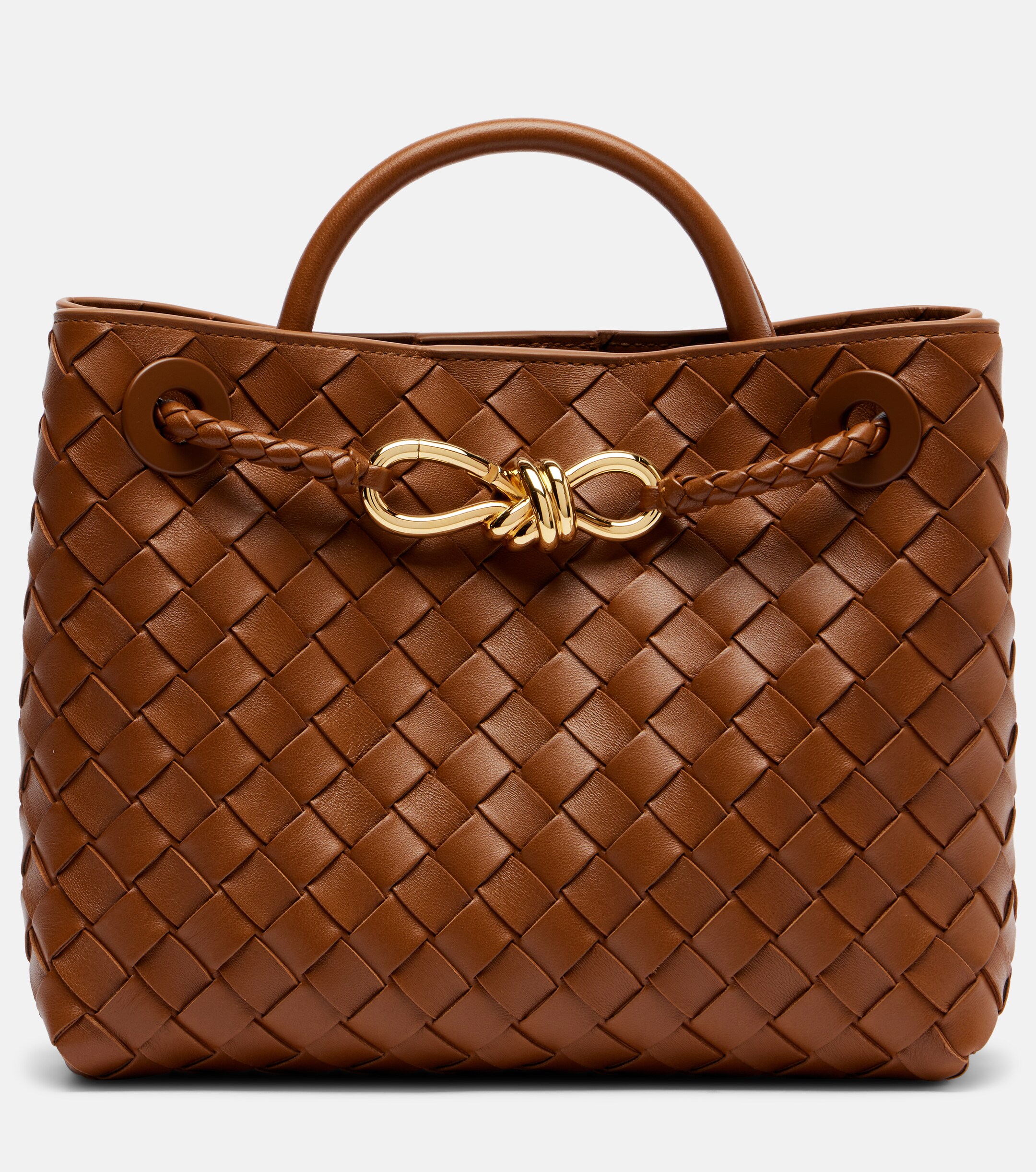 Bottega Veneta Andiamo Small Intrecciato leather tote bag