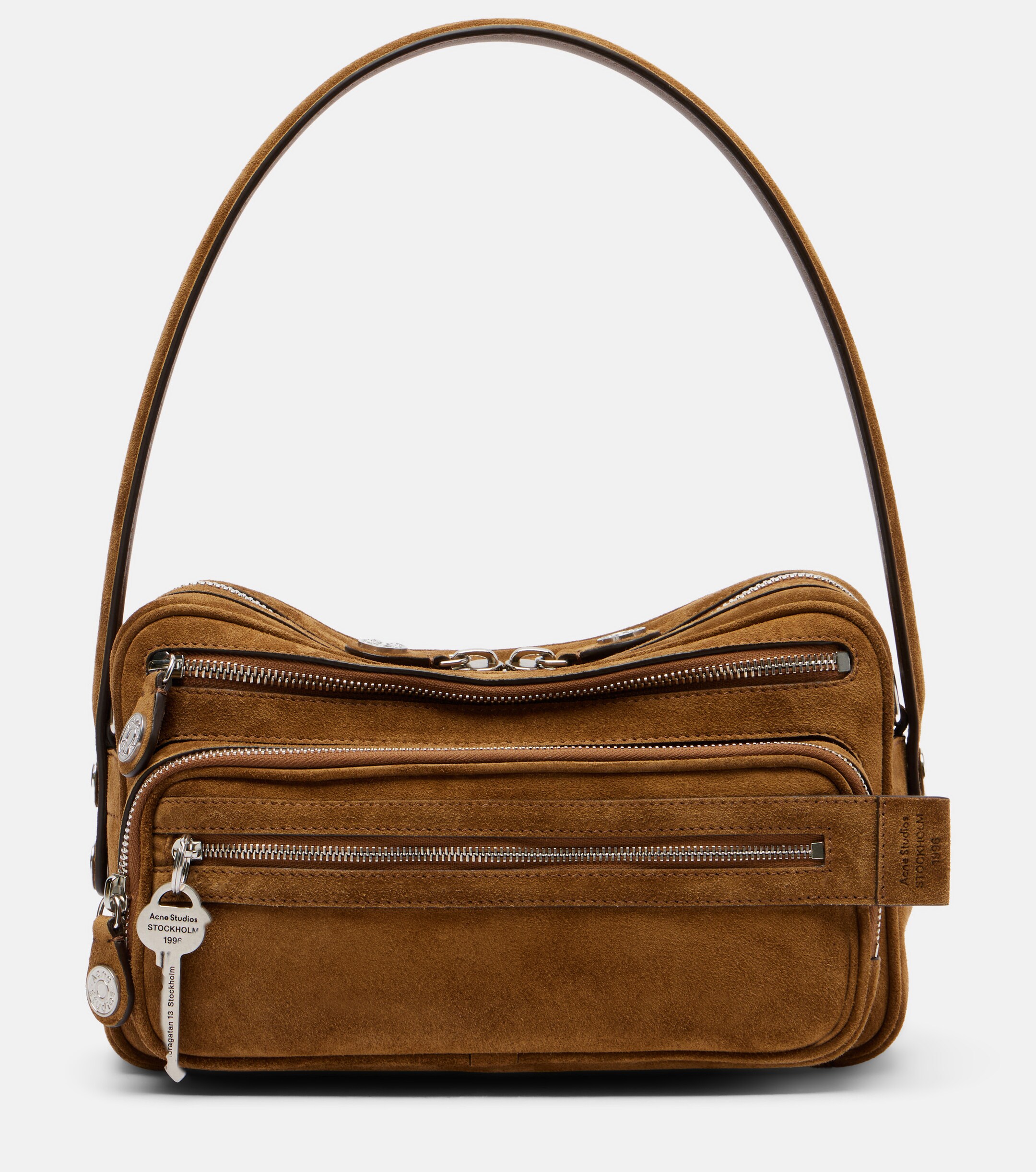 Acne Studios Camero Party suede shoulder bag
