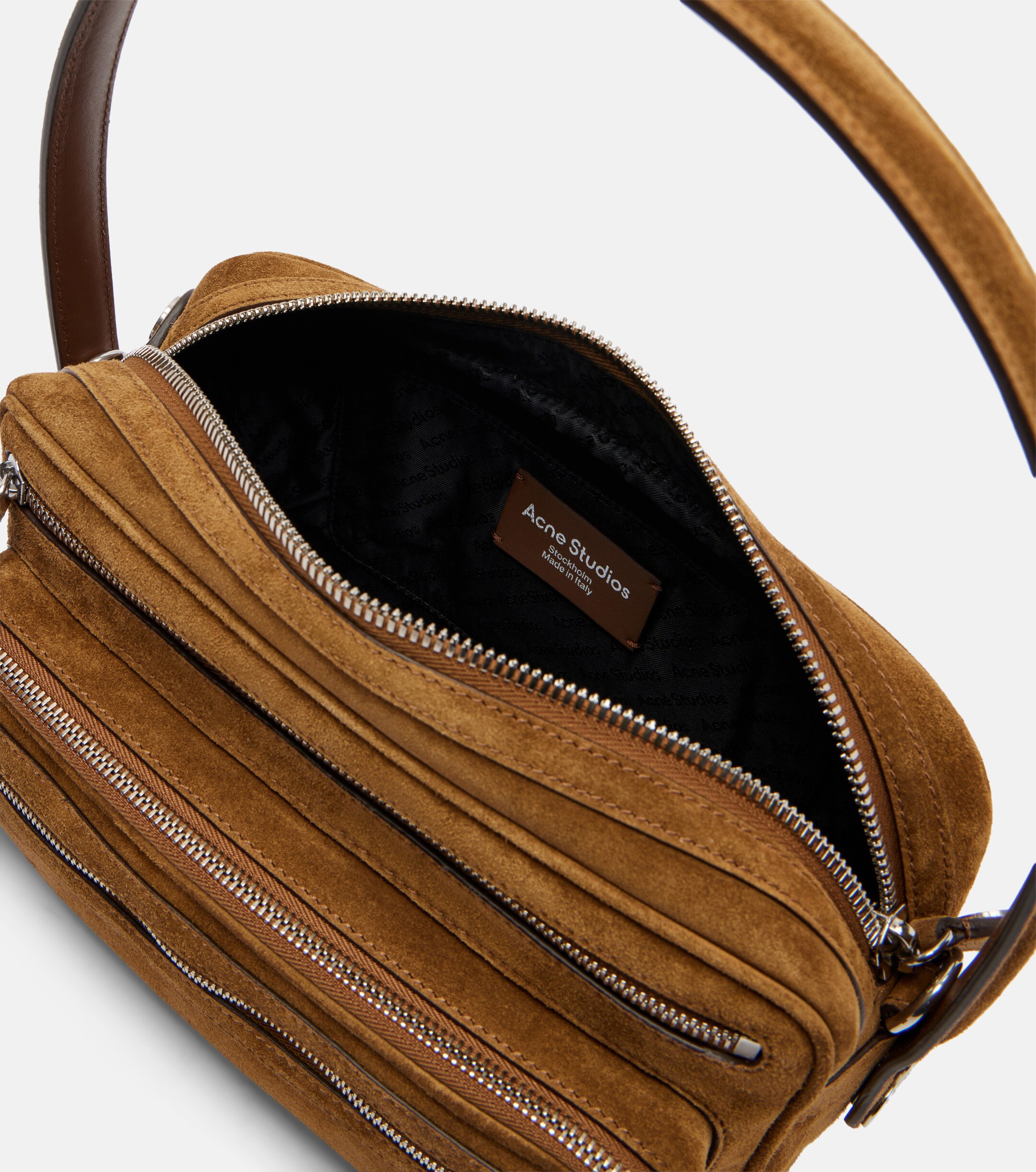 Acne Studios Camero Party suede shoulder bag