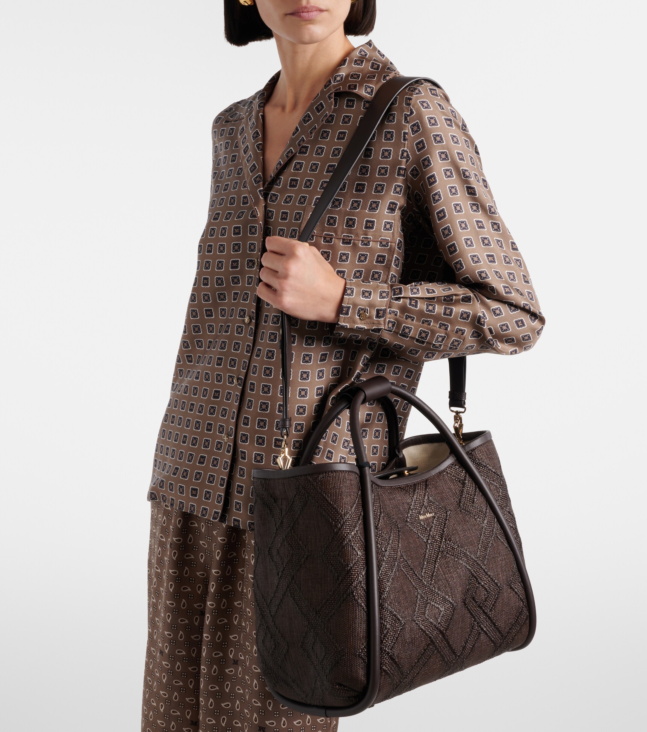 Max Mara Leather tote bag