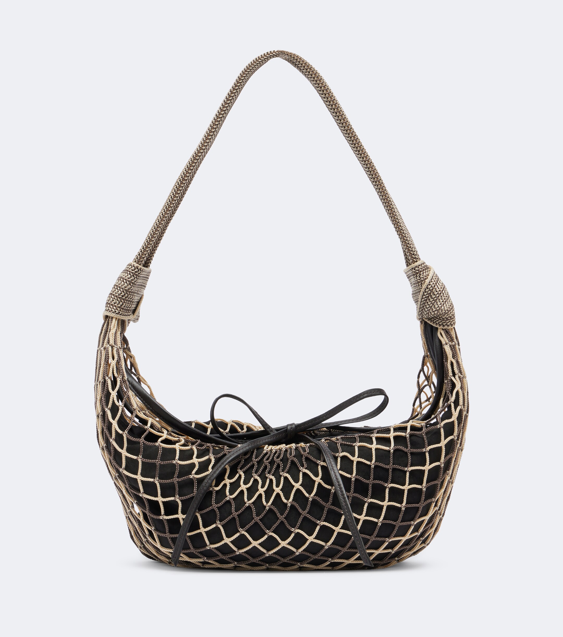 Lemaire Fortune Croissant Small net shoulder bag