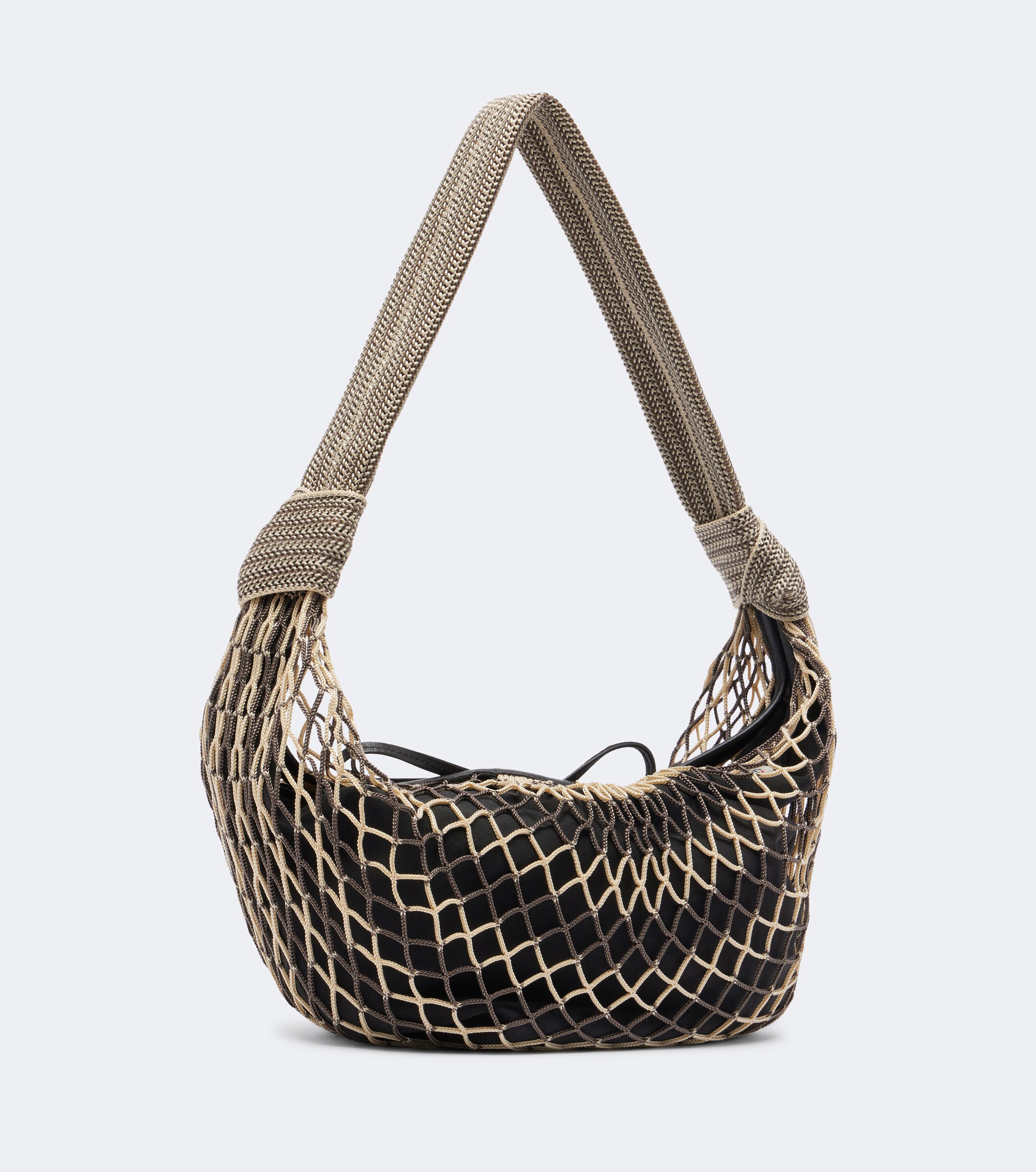 Lemaire Fortune Croissant Small net shoulder bag