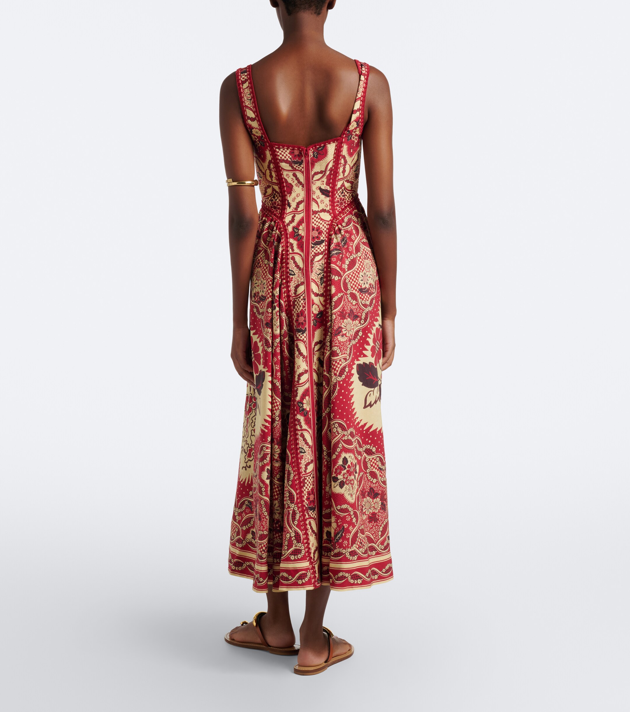 Alémais Alémais Kenny printed midi dress