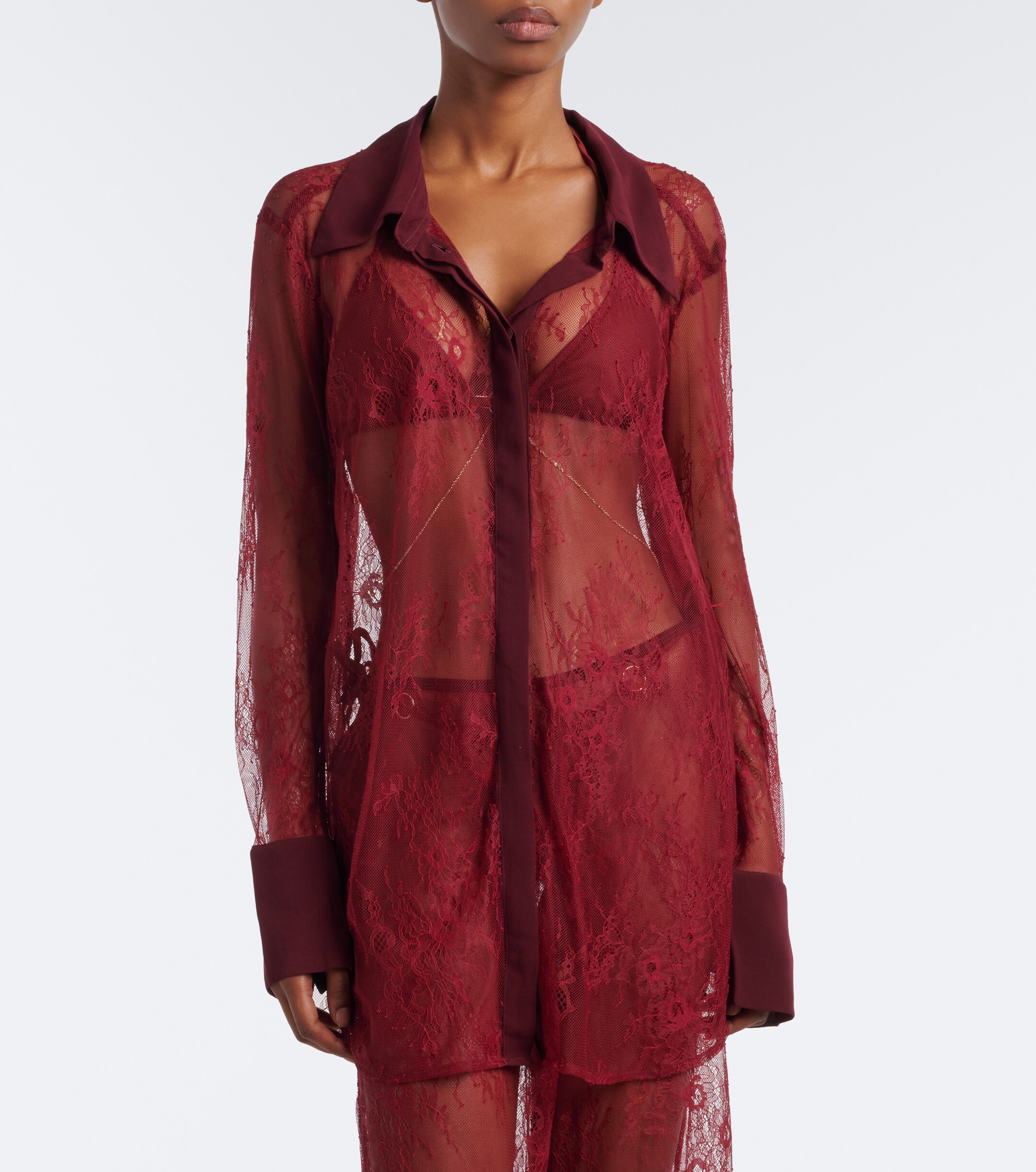 Bananhot Bananhot Allen lace shirt