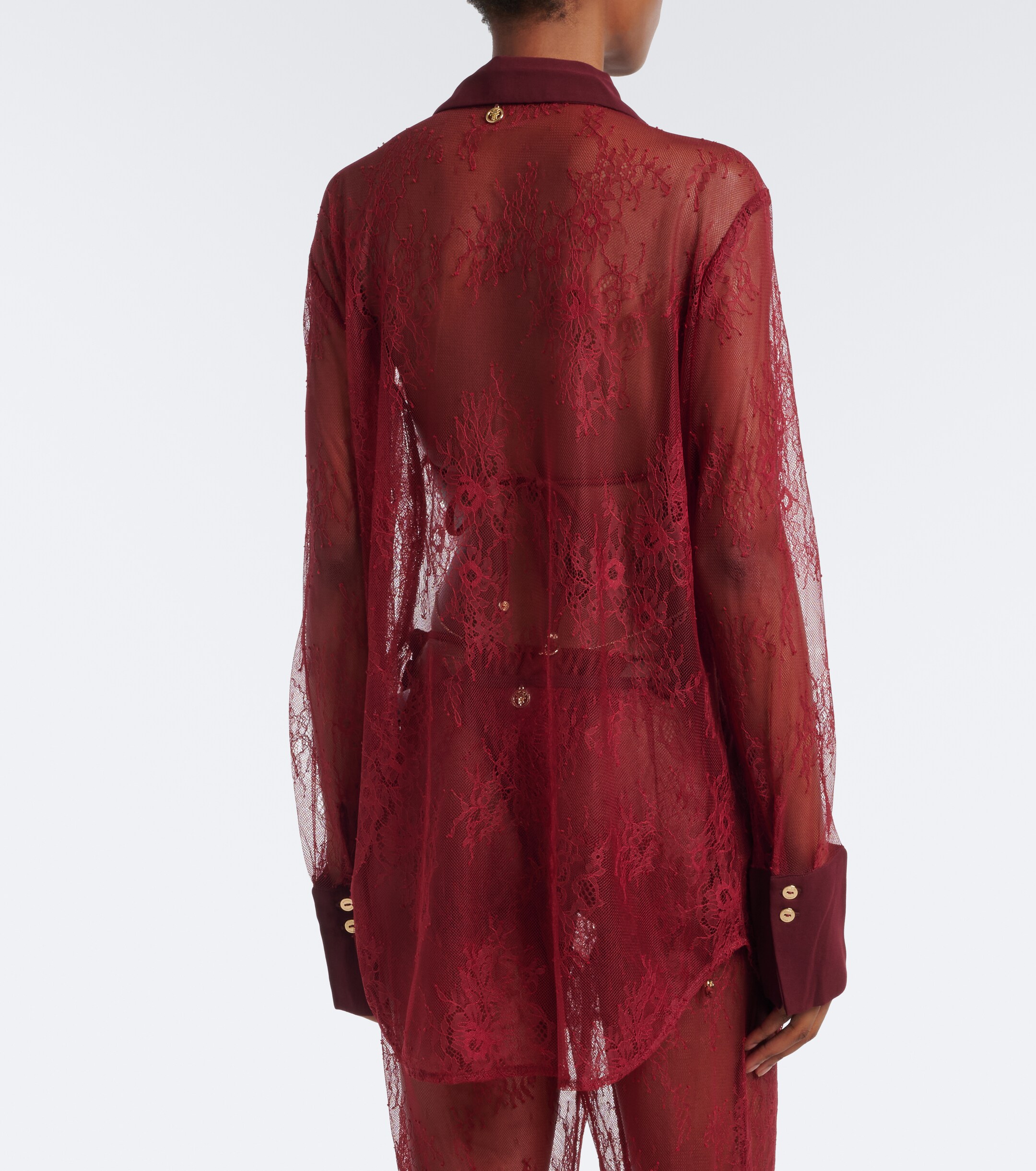 Bananhot Bananhot Allen lace shirt