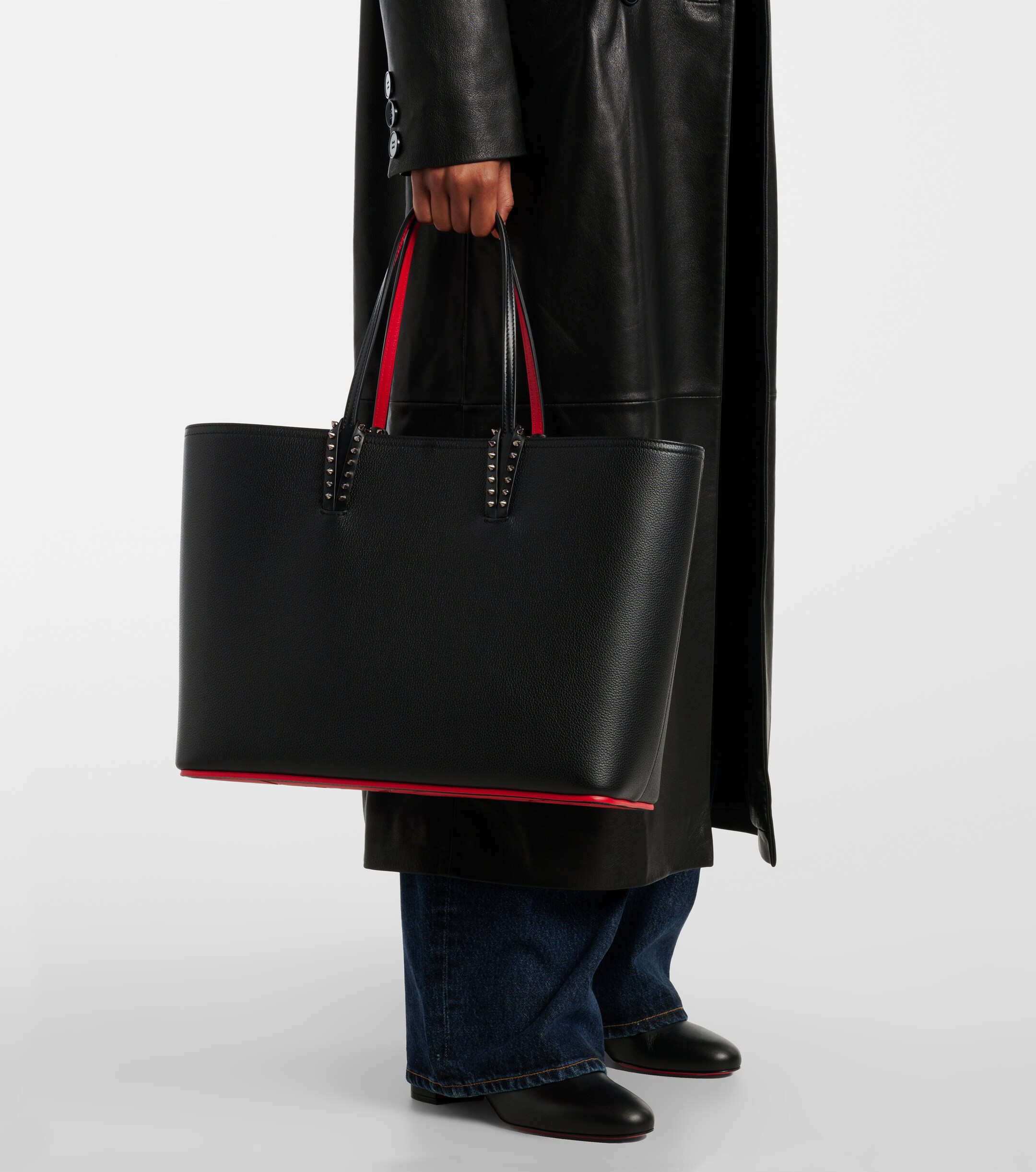 CHRISTIAN LOUBOUTIN Cabata leather tote