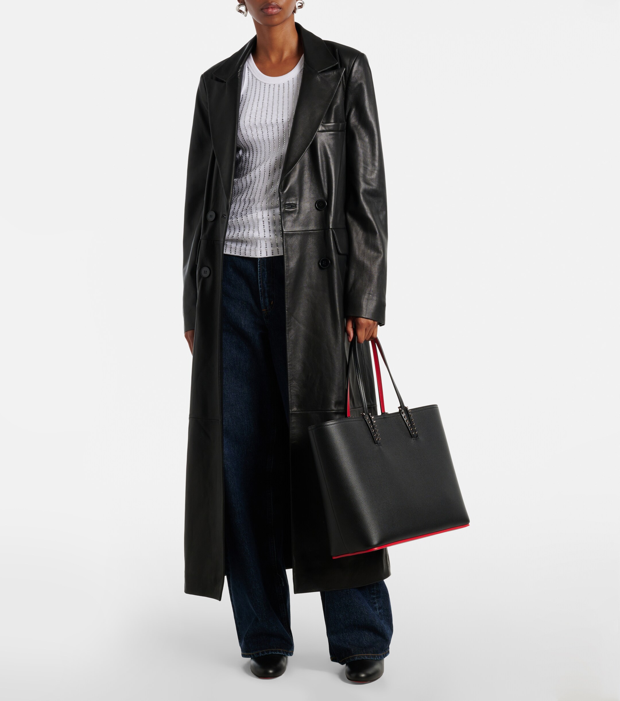CHRISTIAN LOUBOUTIN Cabata leather tote