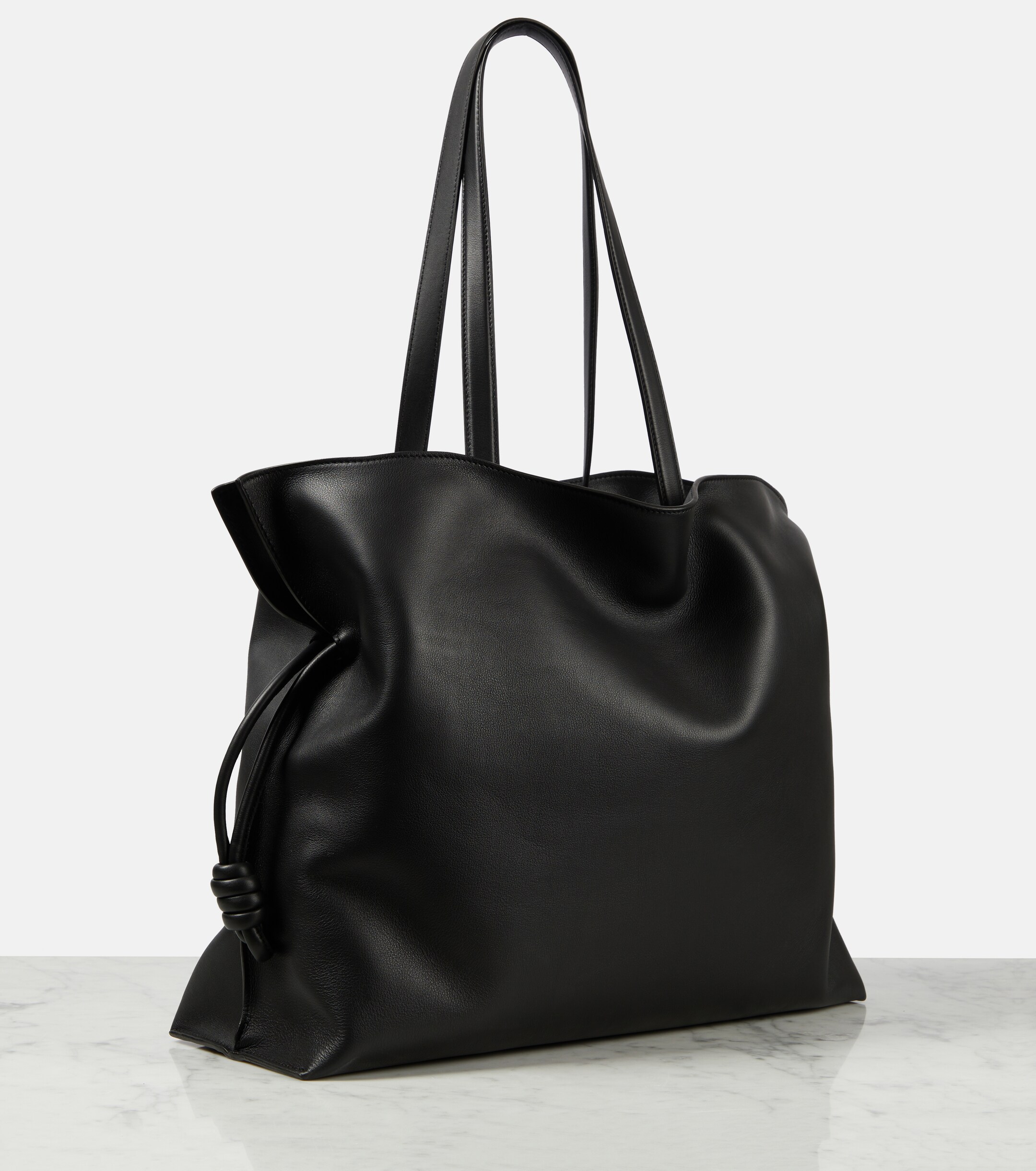 Loewe Flamenco XL leather clutch