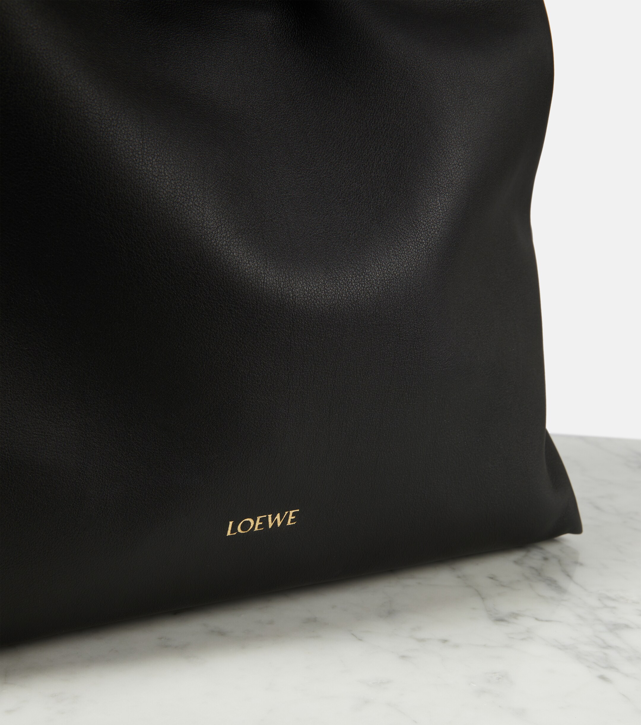 Loewe Flamenco XL leather clutch