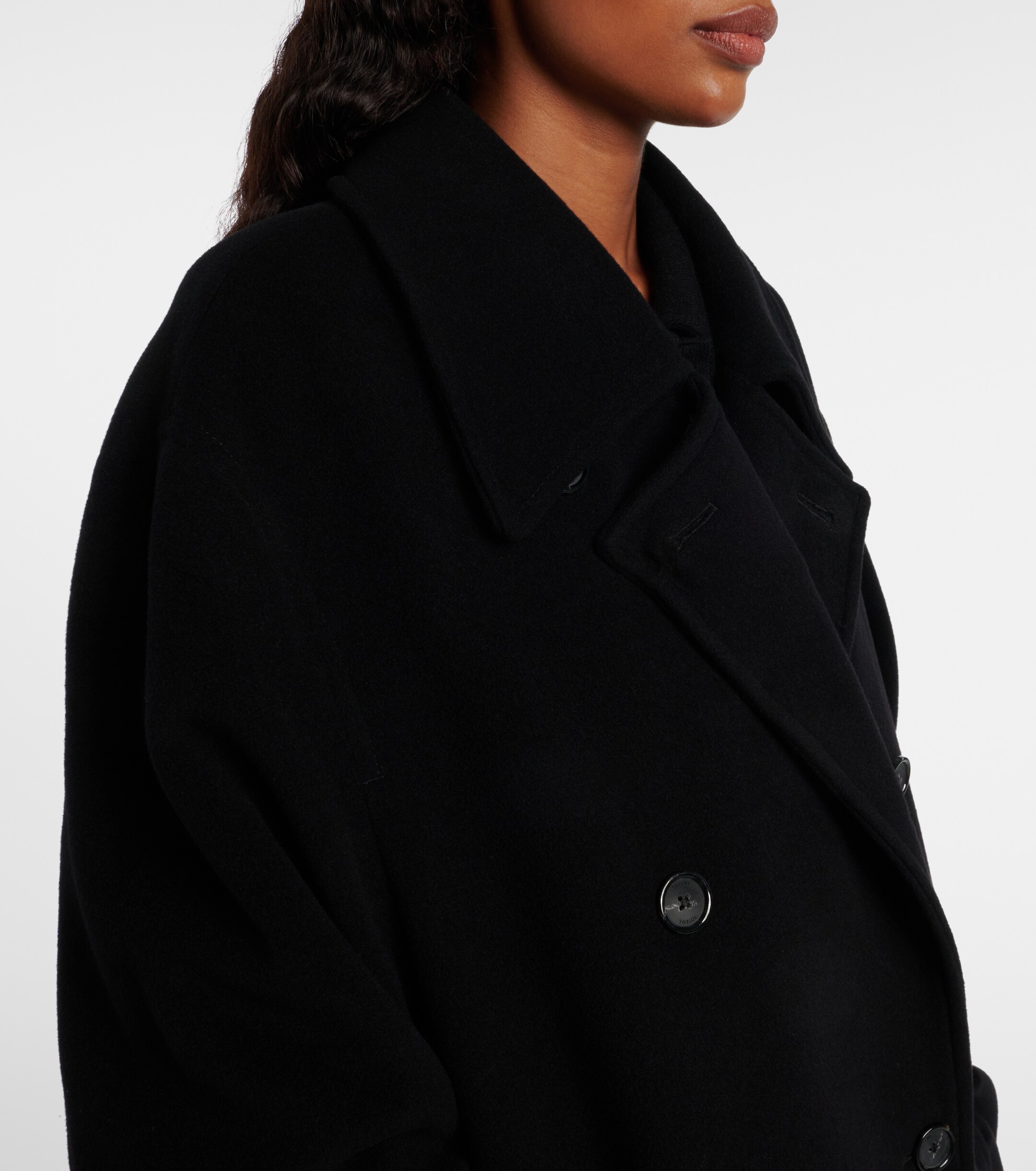 TOTEME Double-breasted wool-blend coat