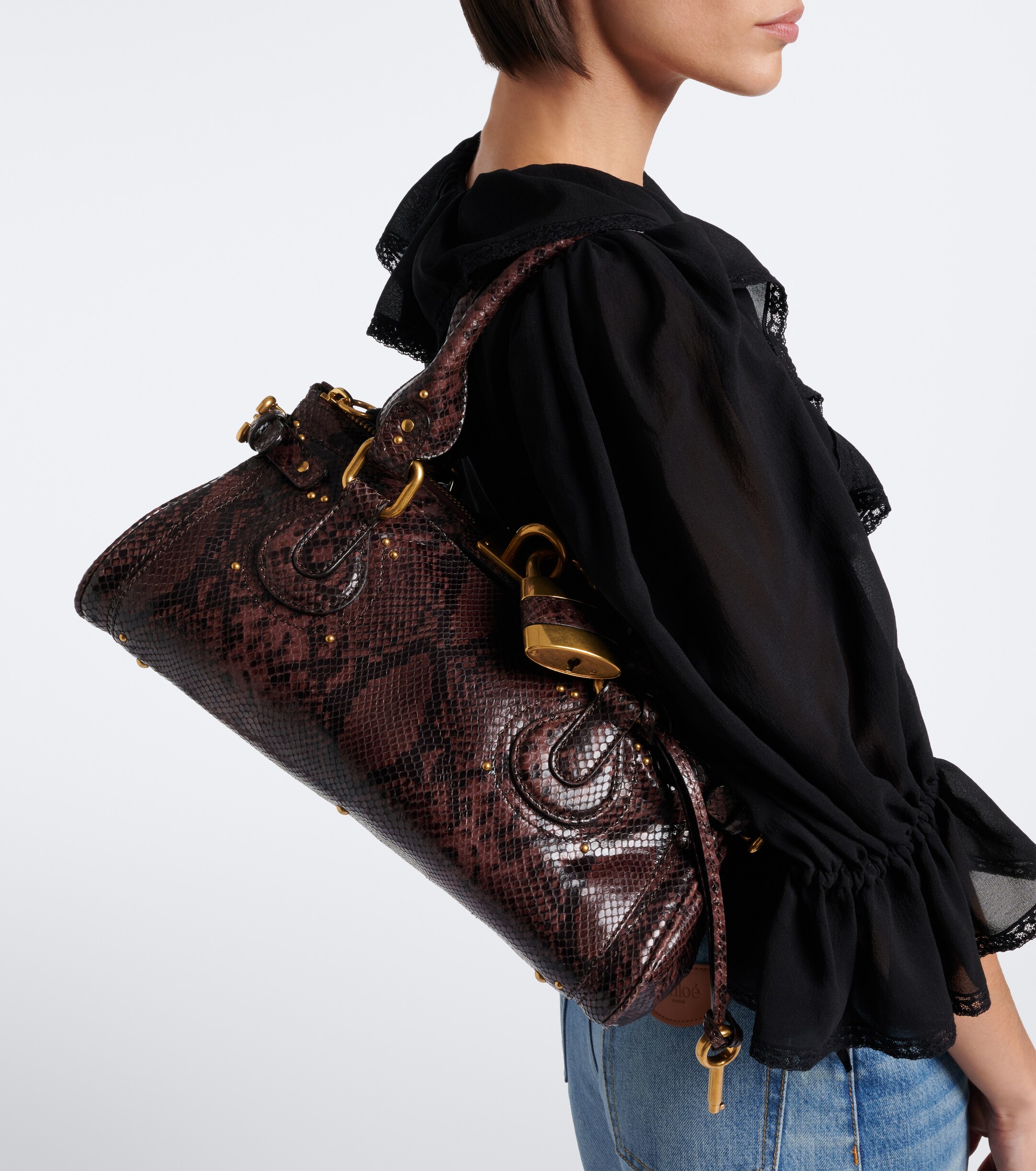 Chloé Paddington Small leather shoulder bag