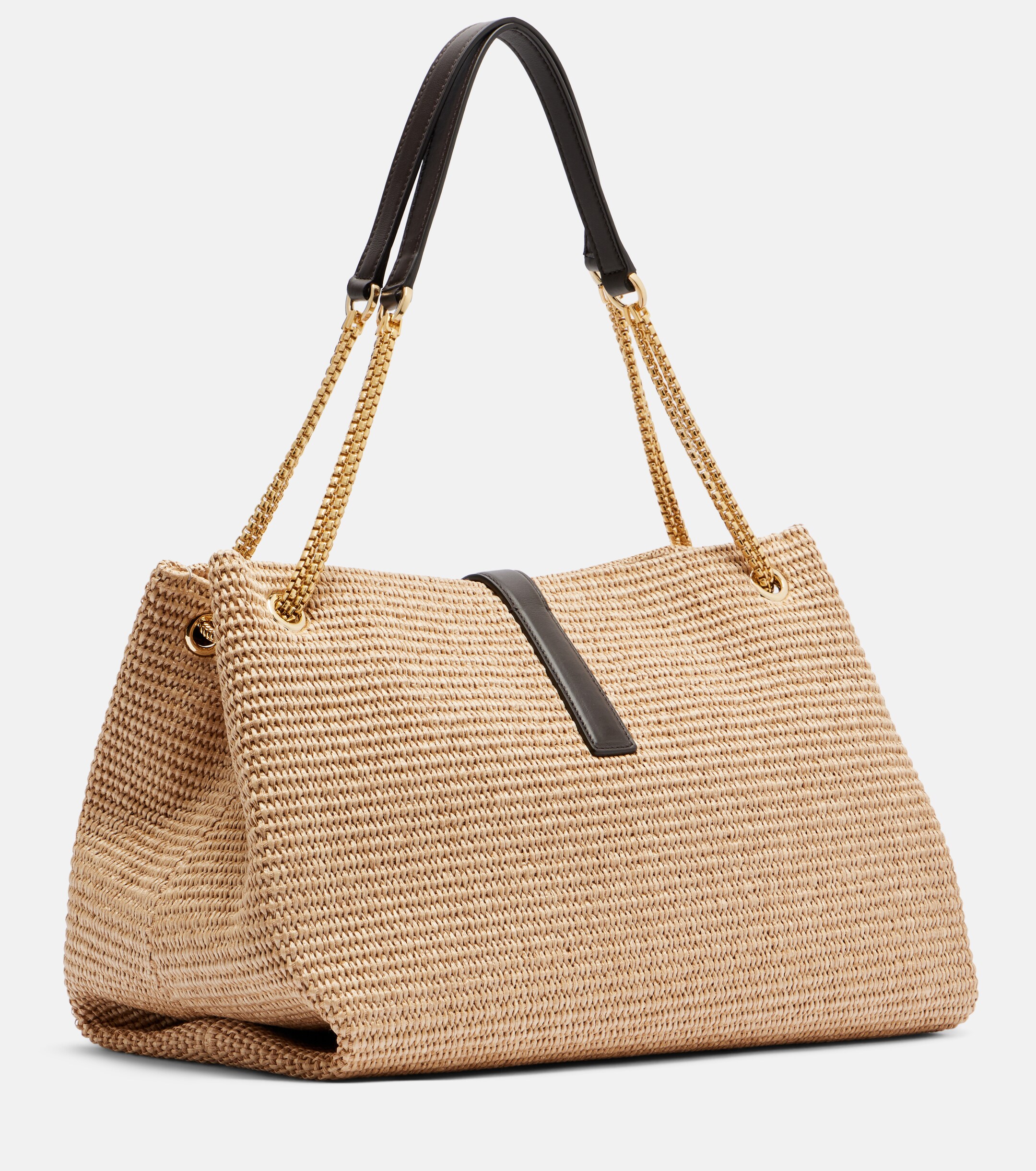 Ferragamo Medium raffia shoulder bag
