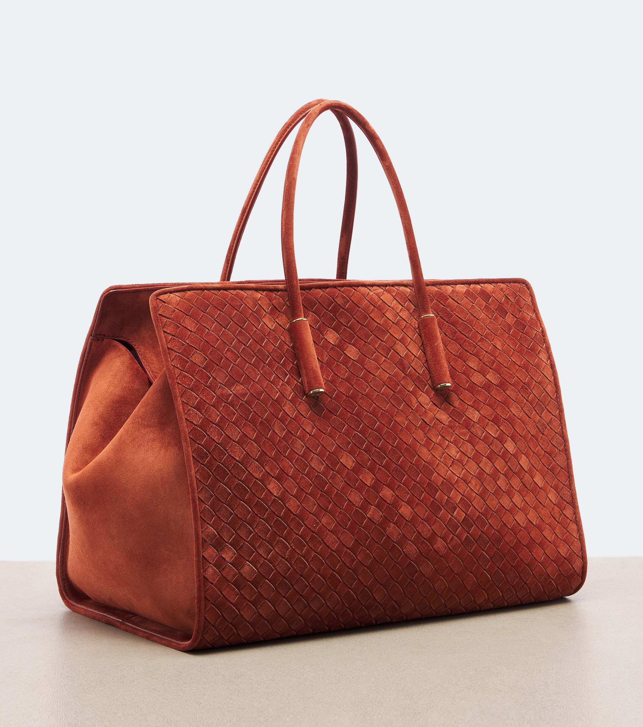 Bottega Veneta Bottega Veneta Barbara Large suede tote bag