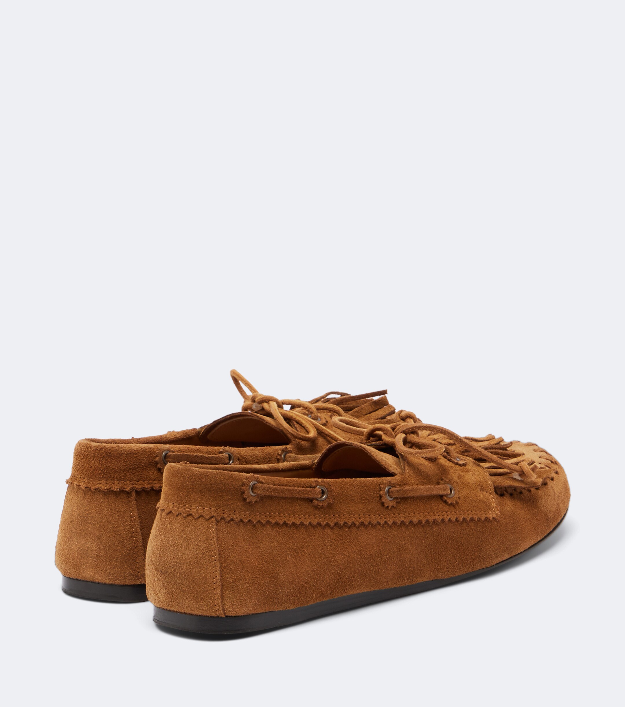 Isabel Marant Isabel Marant Fersi fringed suede boat shoes
