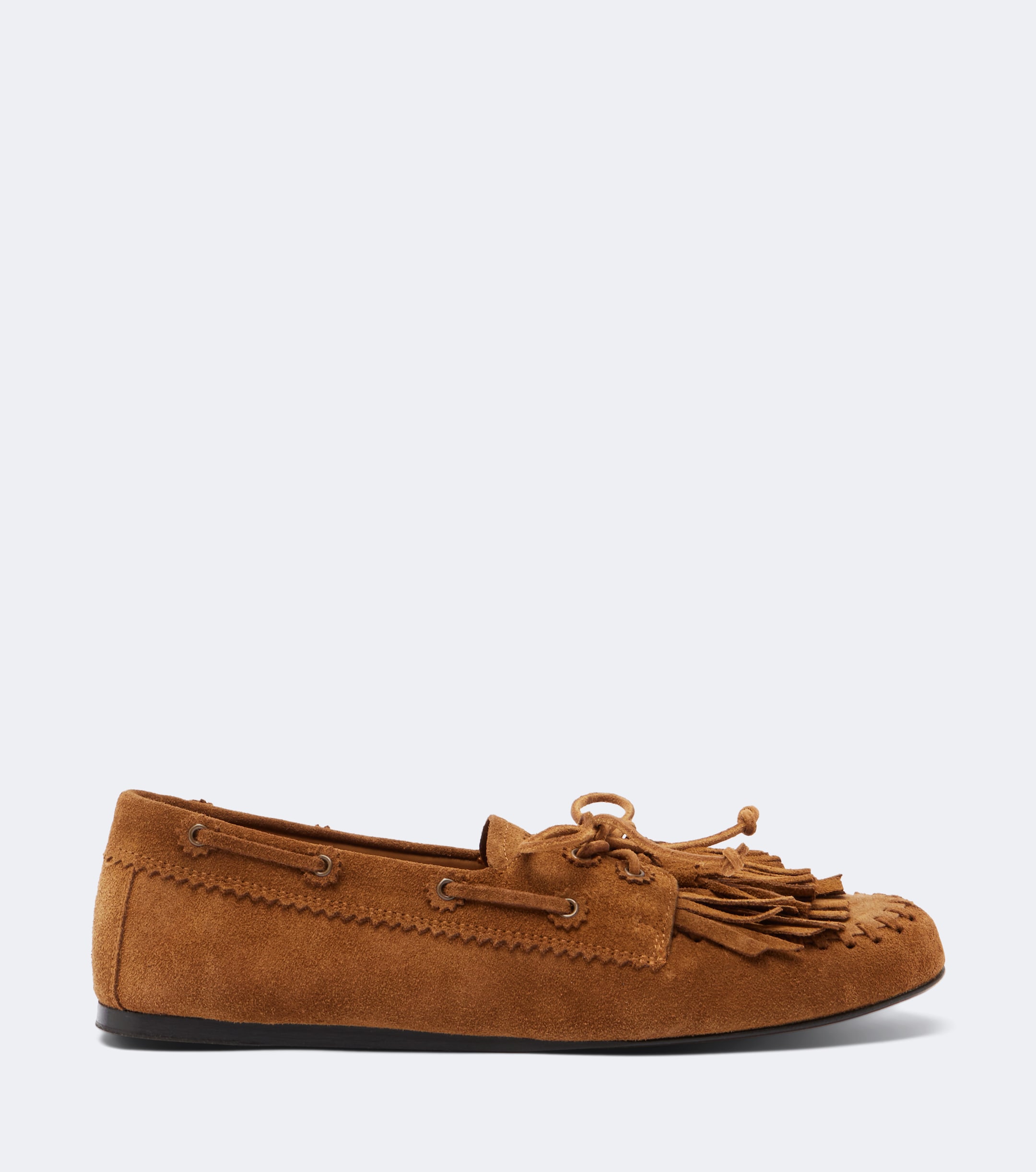 Isabel Marant Isabel Marant Fersi fringed suede boat shoes